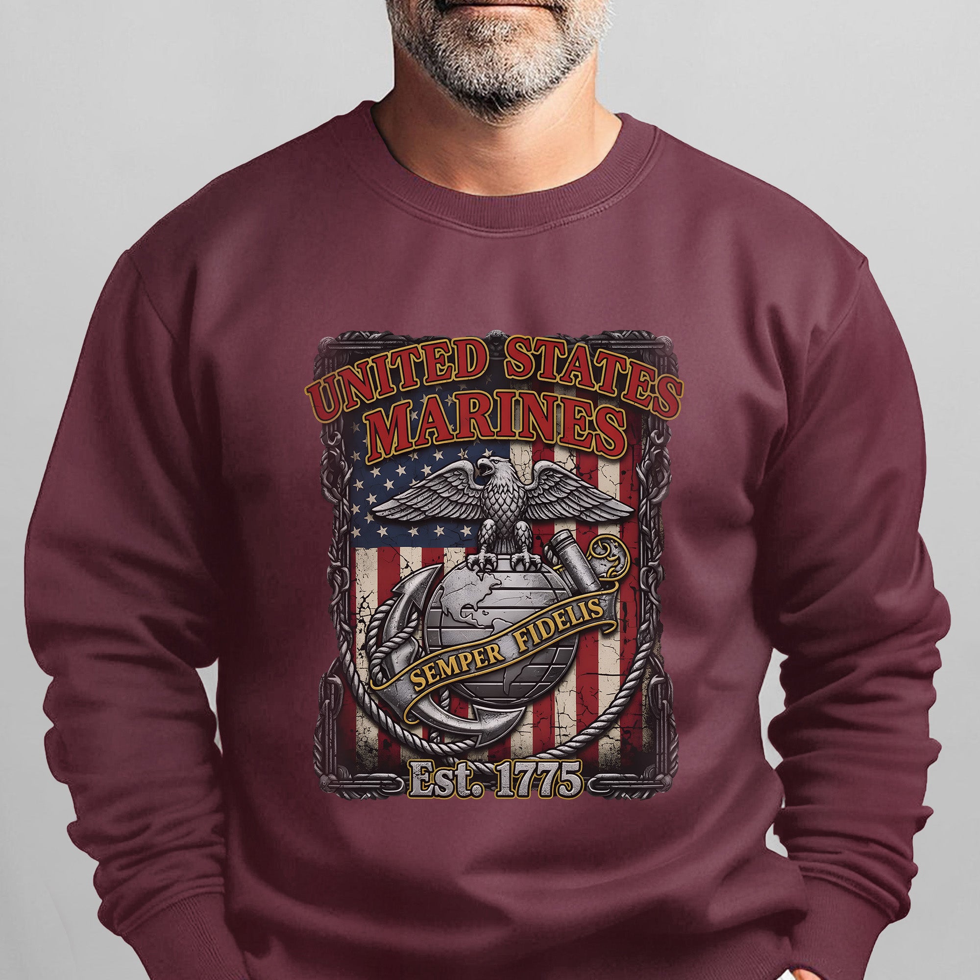 United States Marines Semper Fidelis Sweatshirt