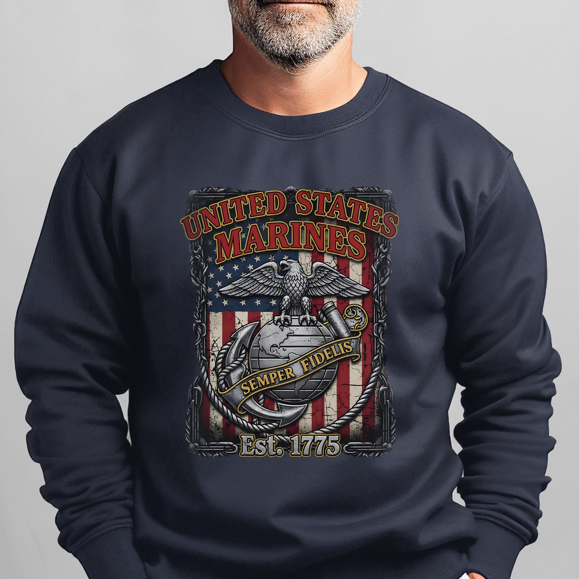 United States Marines Semper Fidelis Sweatshirt