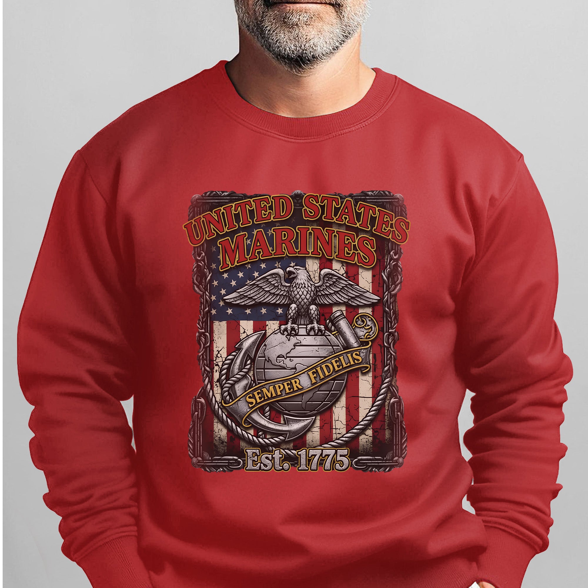 United States Marines Semper Fidelis Sweatshirt