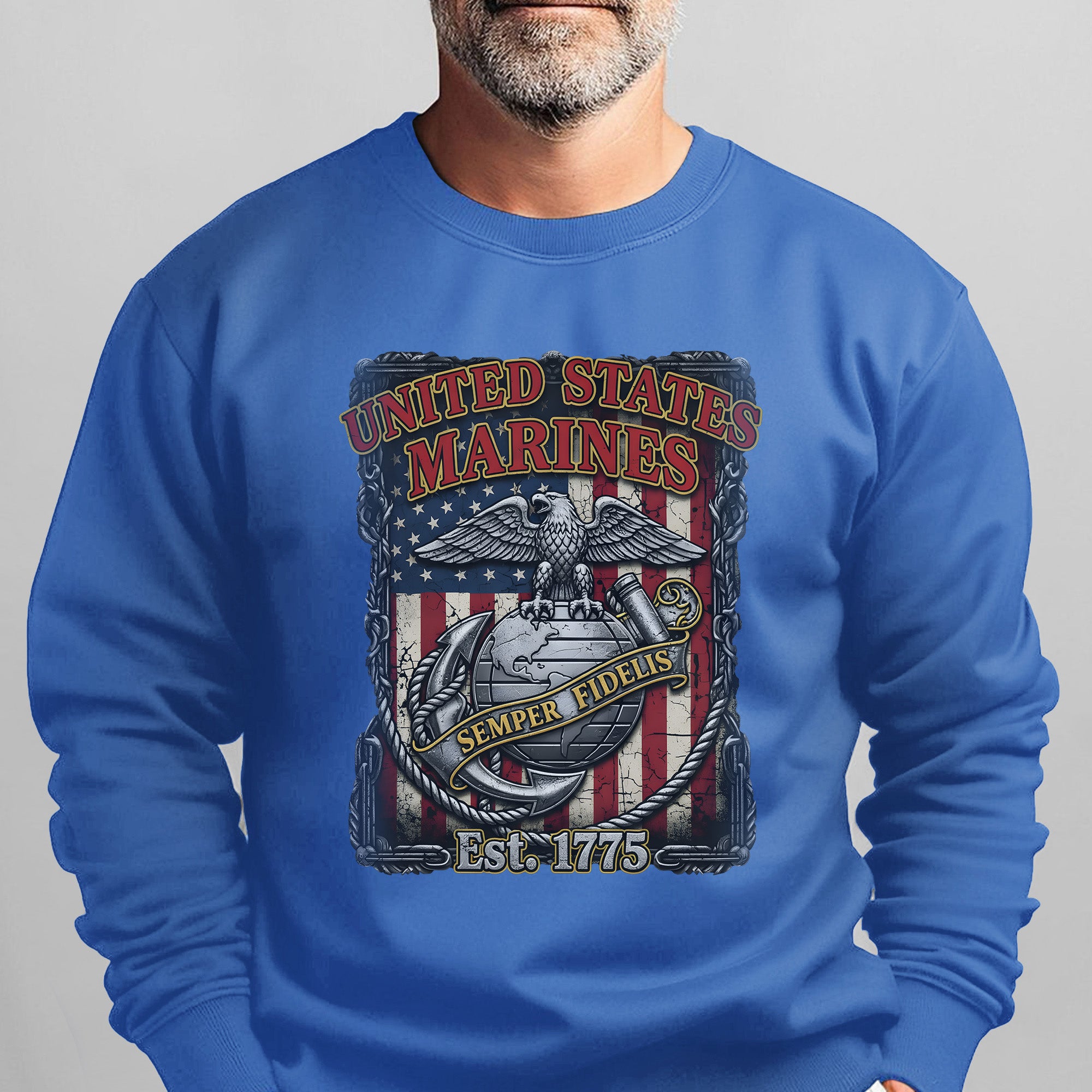 United States Marines Semper Fidelis Sweatshirt
