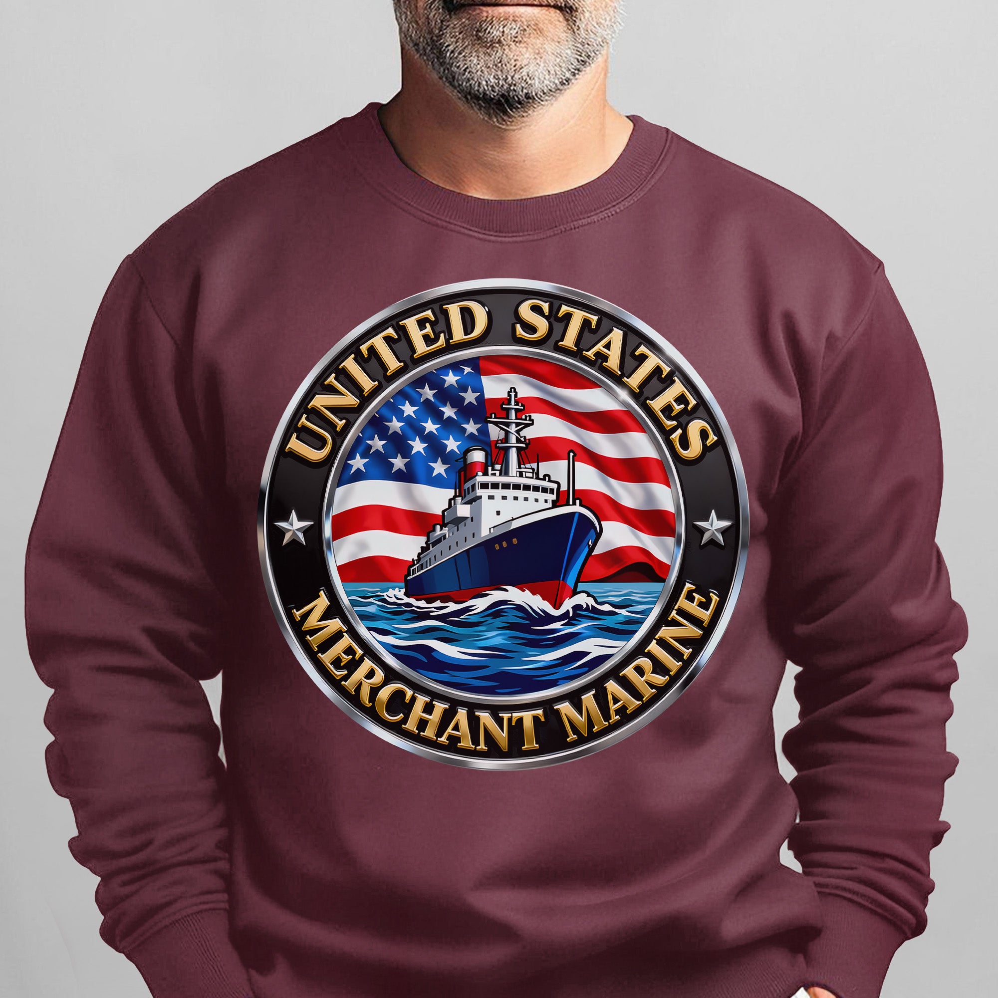 United States Merchant Marine Proud US Sweatshirt
