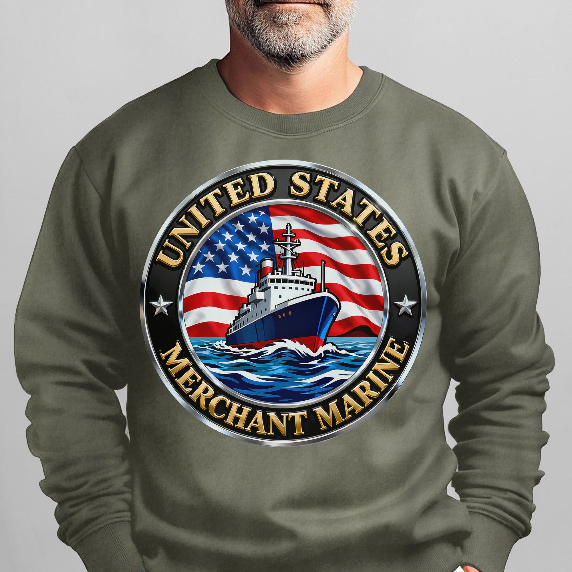 United States Merchant Marine Proud US Sweatshirt