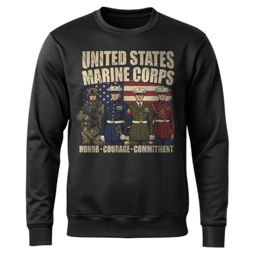 United States Marine Corps Proud US Sweatshirt