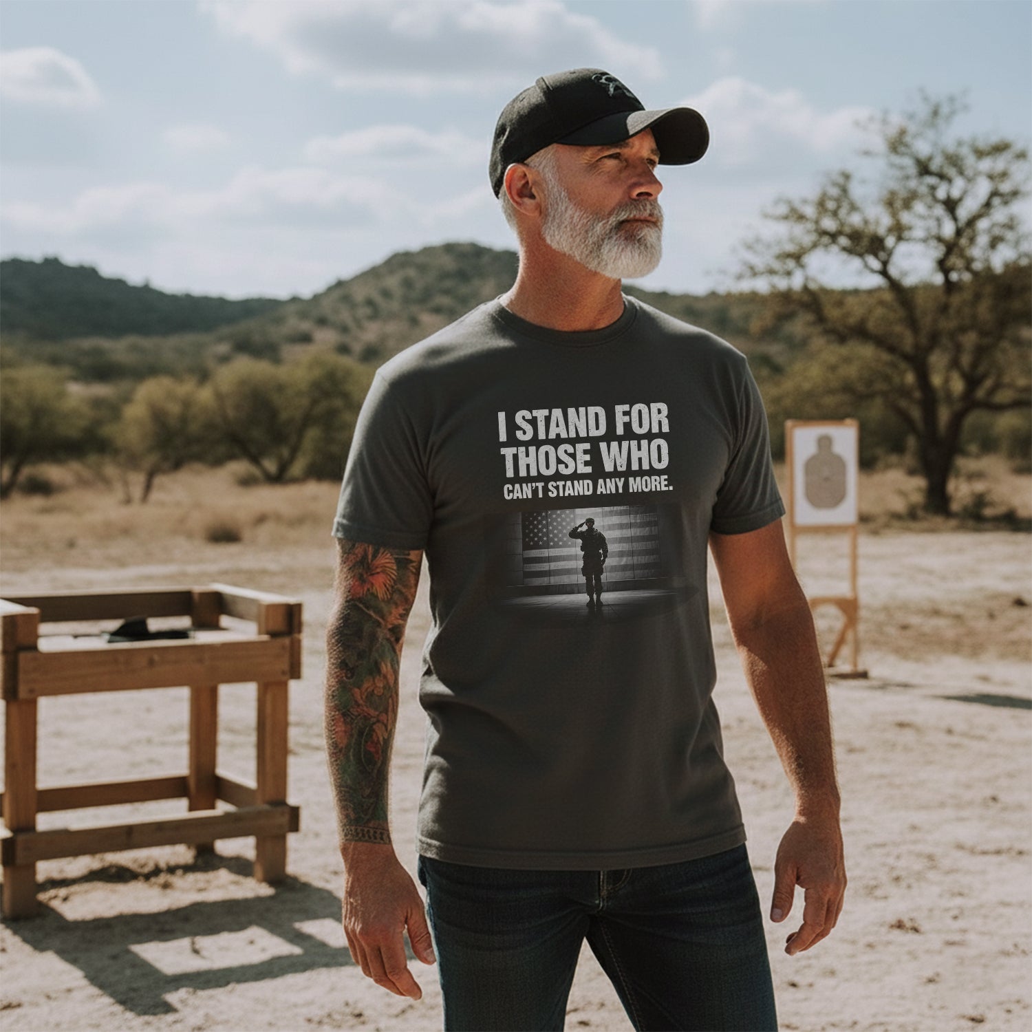 I Stand for Those Who Can’t Stand Anymore T-Shirt