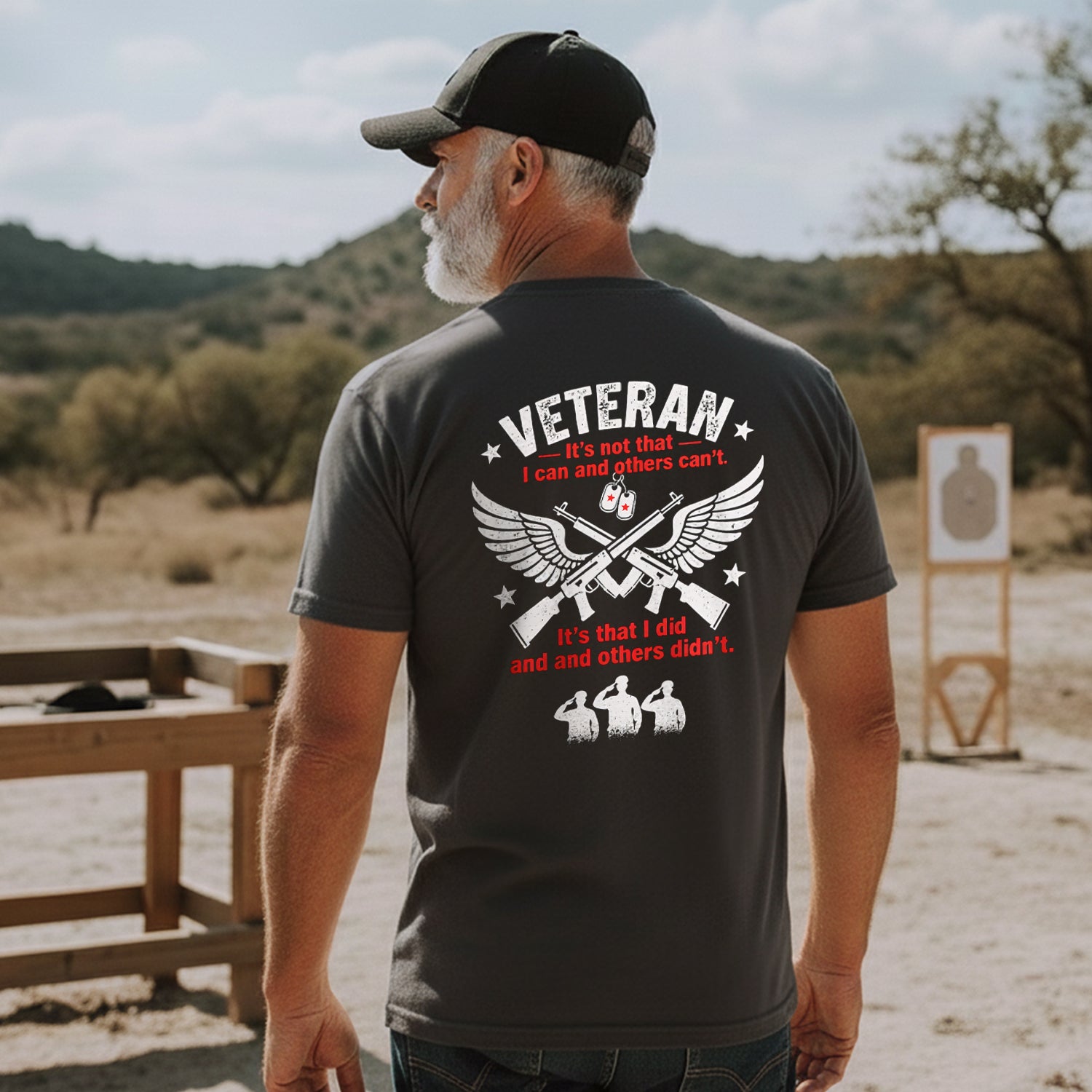 Veteran It’s Not That I Can and Others T-Shirt