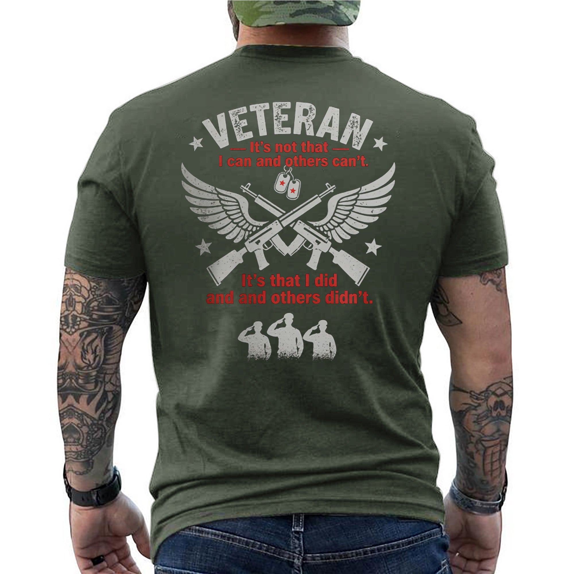 Veteran It’s Not That I Can and Others T-Shirt