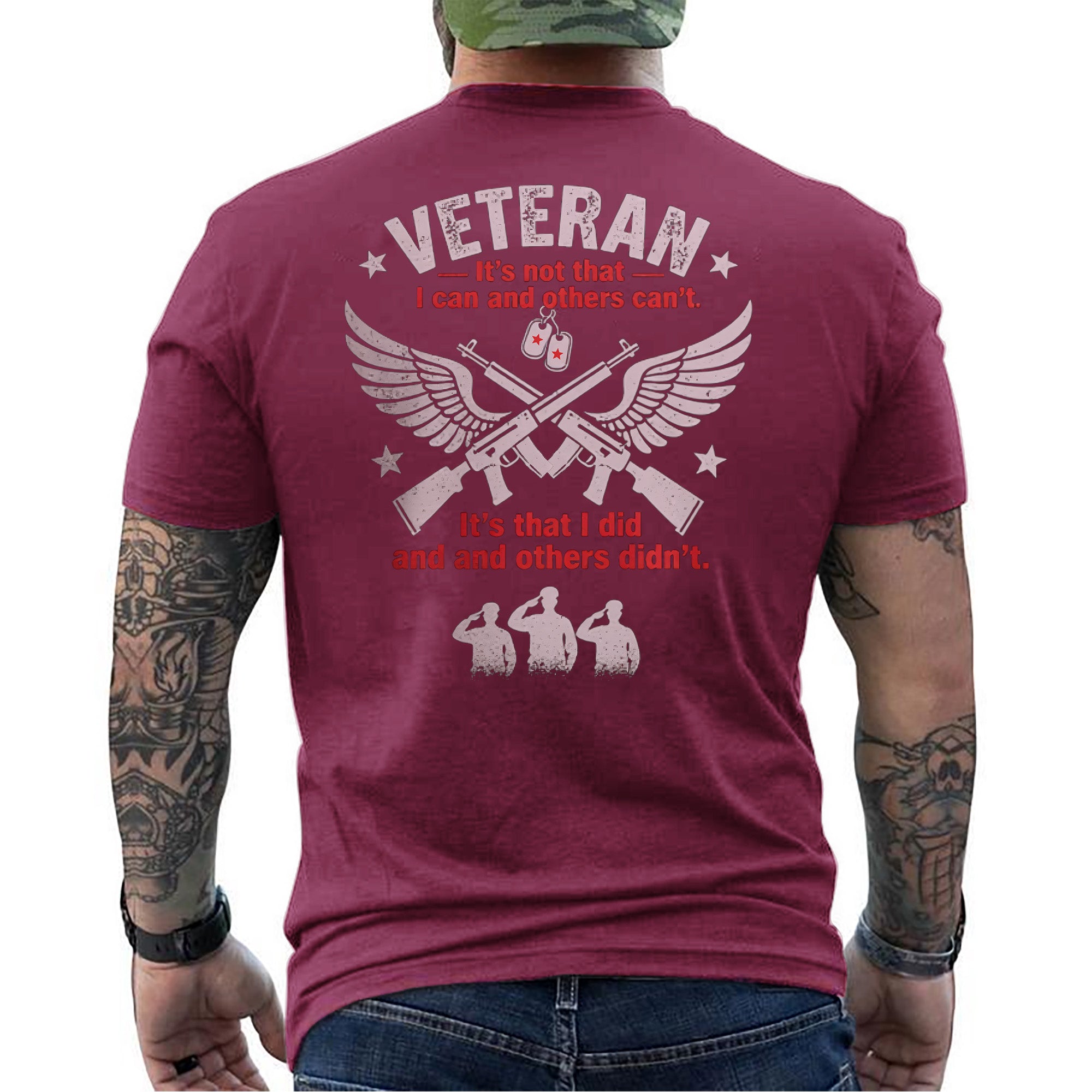 Veteran It’s Not That I Can and Others T-Shirt
