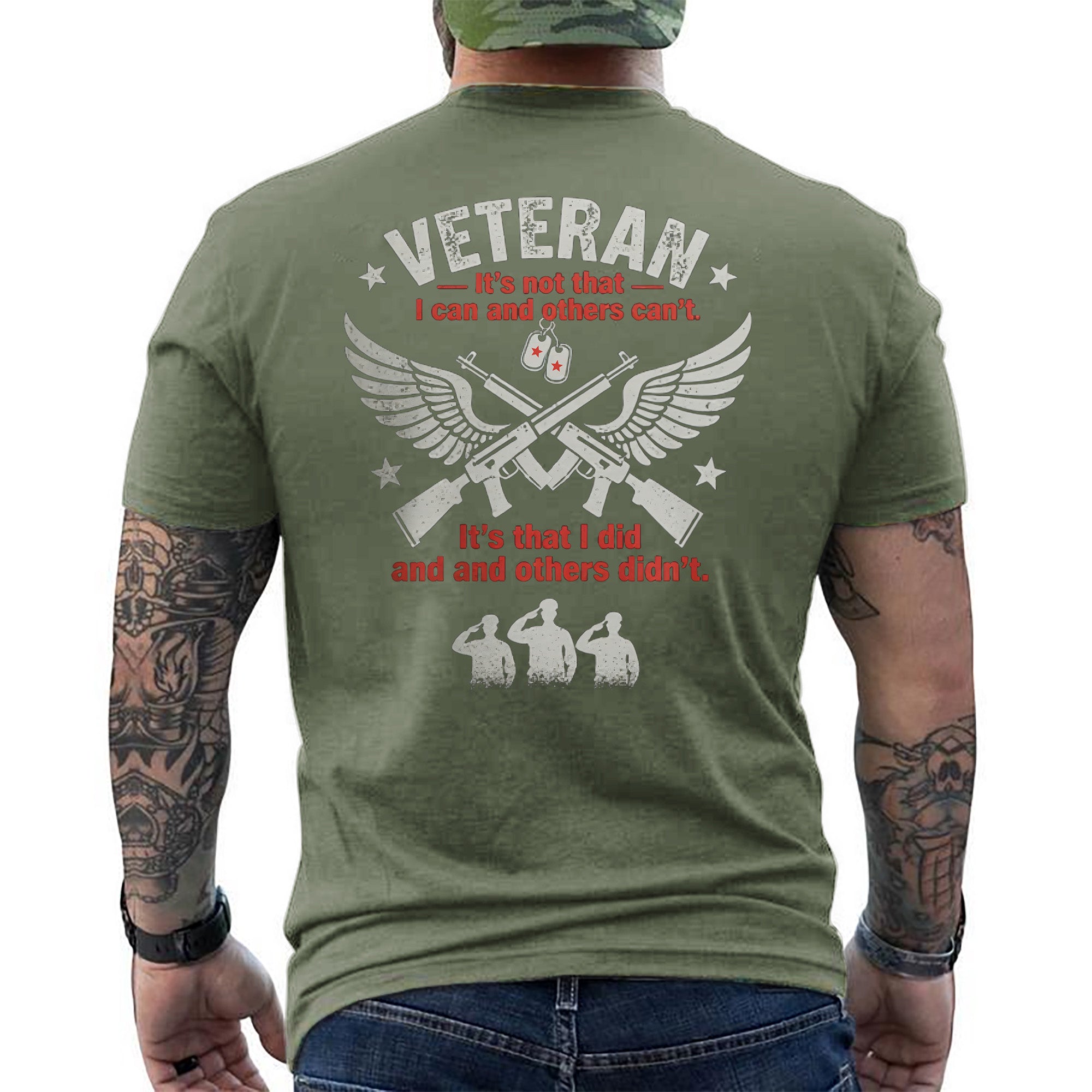 Veteran It’s Not That I Can and Others T-Shirt