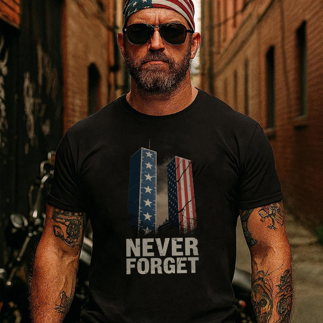Never Forget Proud US Military Veteran Remembrance Honor and Sacrifice T-Shirt