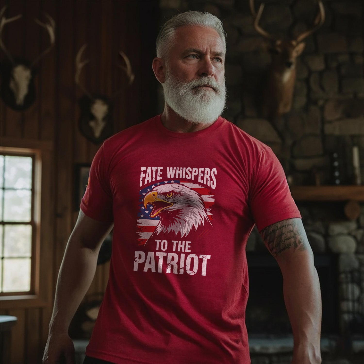 Fate Whispers to the Patriot Proud US T-Shirt Secondary image