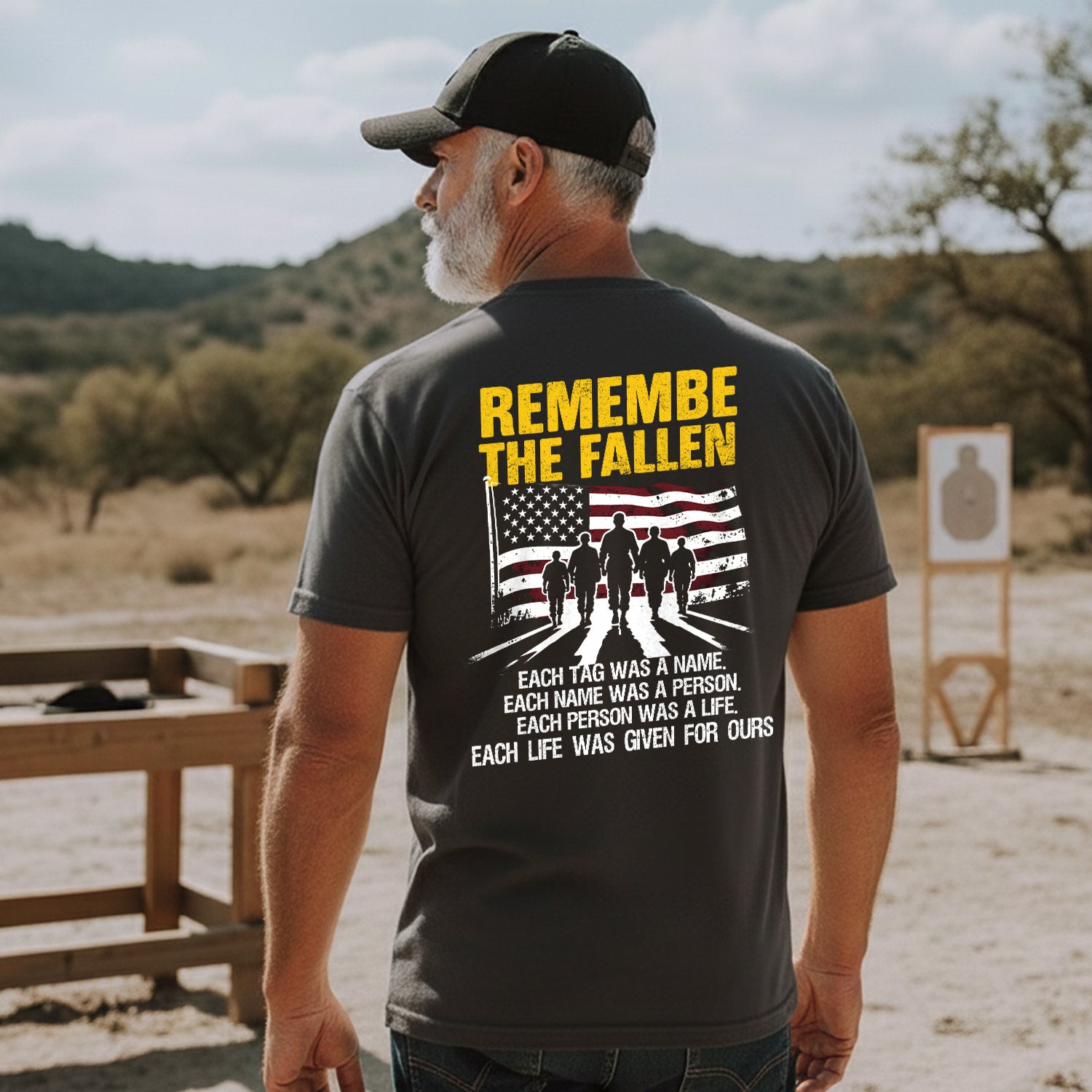 Each Tag a Name Each Name a Person Each T-Shirt