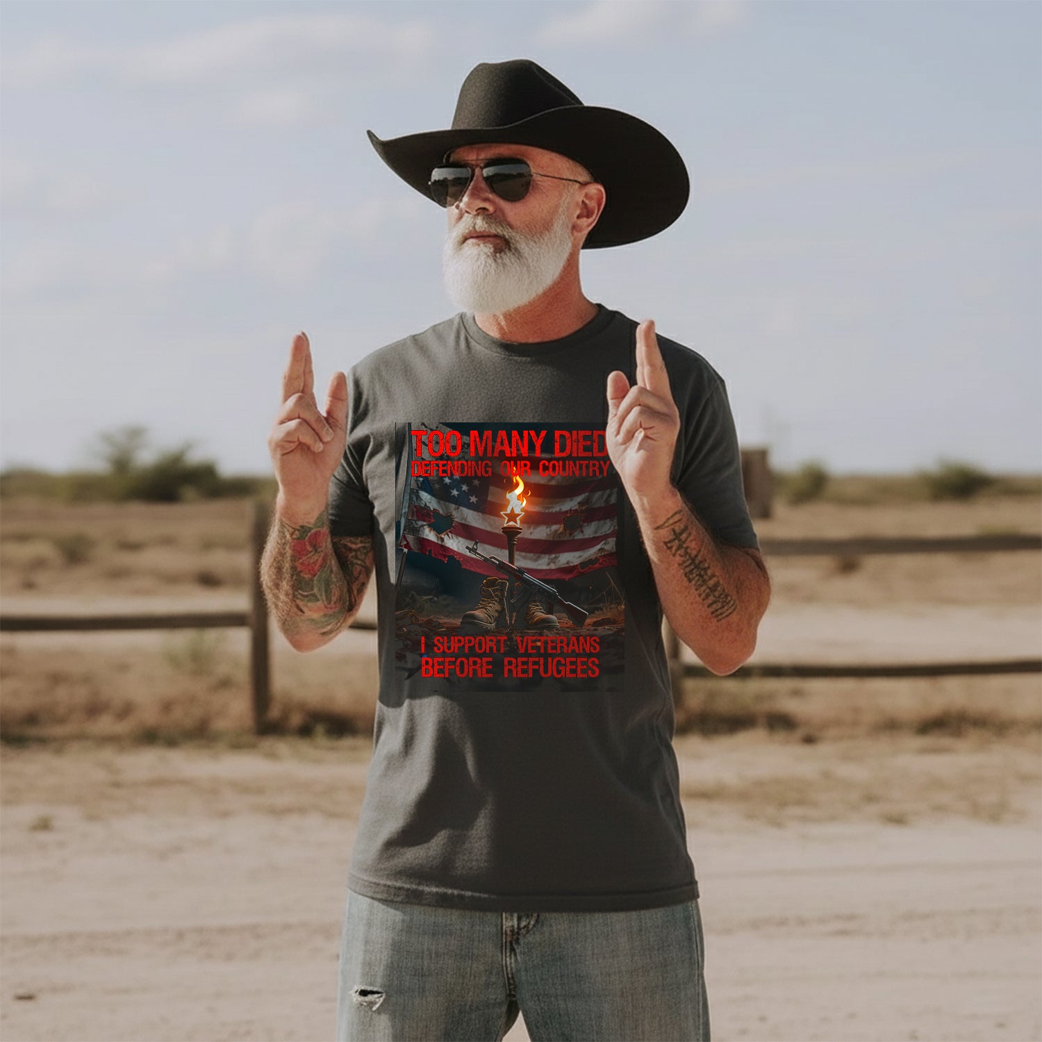 Too Many Died Defending Our Country I T-Shirt