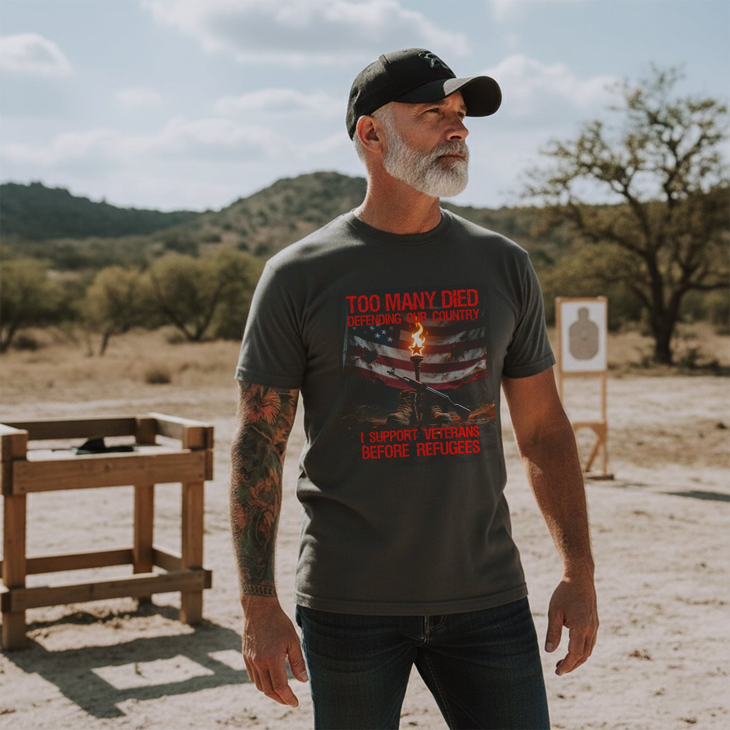 Too Many Died Defending Our Country I T-Shirt