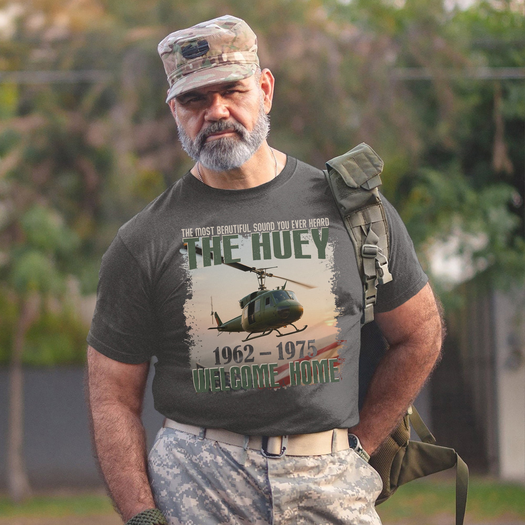 The Most Beautiful Sound You Ever Heard The Huey 1962–1975 Welcome Home US Veteran T-Shirt