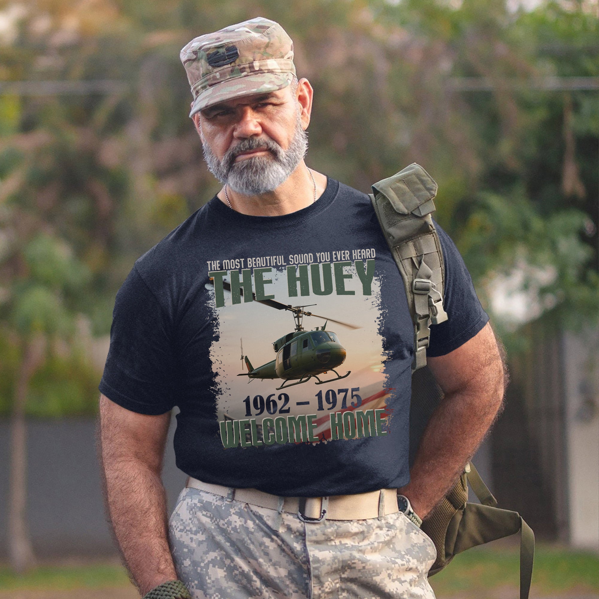 The Most Beautiful Sound You Ever Heard The Huey 1962–1975 Welcome Home US Veteran T-Shirt