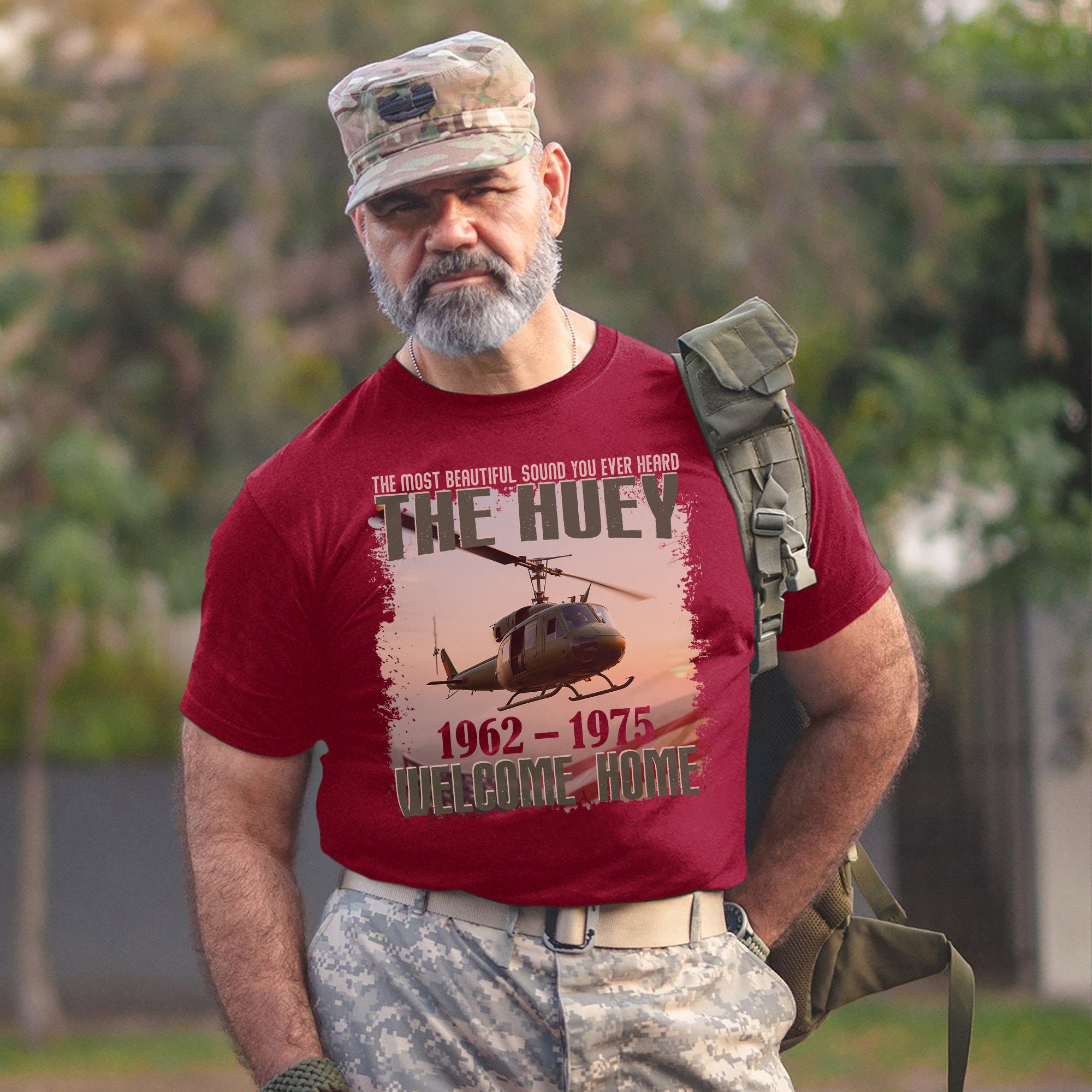 The Most Beautiful Sound You Ever Heard The Huey 1962–1975 Welcome Home US Veteran T-Shirt