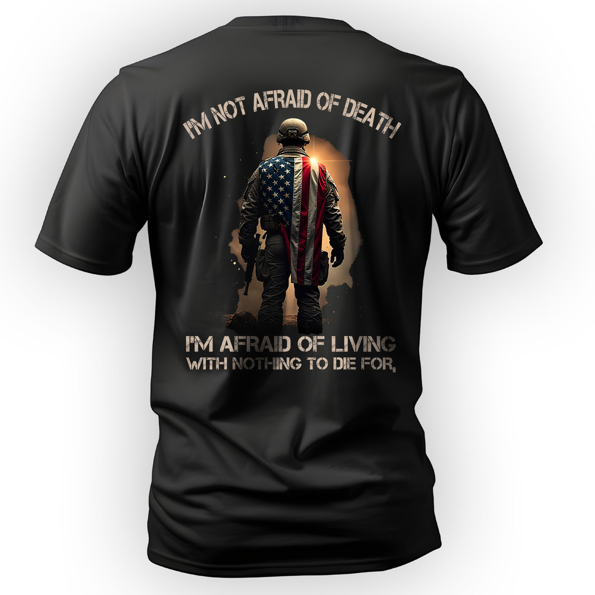 I'm Not Afraid of Death I'm Afraid of T-Shirt Main image