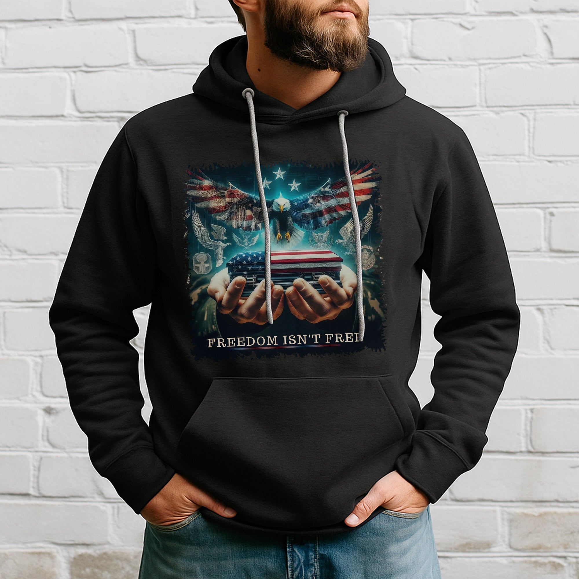 Freedom Isn't Free Respect the Brave Who Fought and Sacrificed for Our American Freedom Hoodie