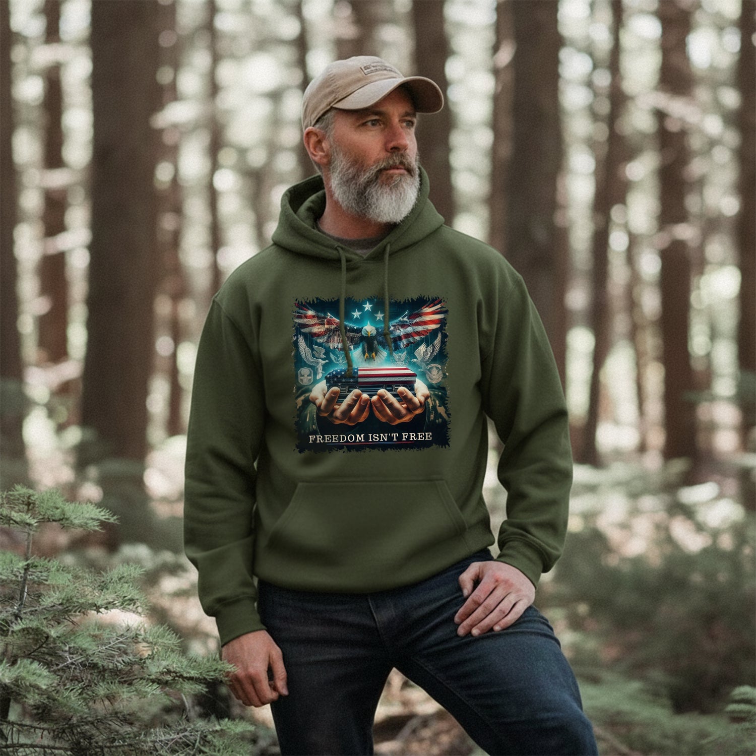 Freedom Isn't Free Respect the Brave Who Hoodie