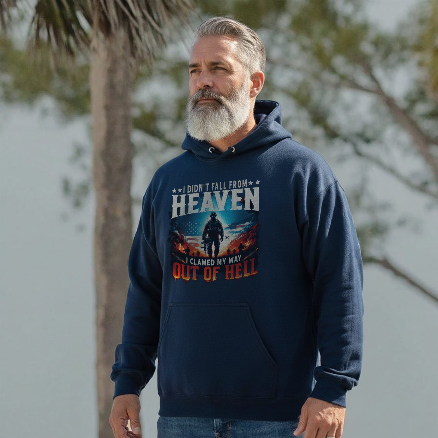I Didn’t Fall from Heaven I Clawed My Way Hoodie