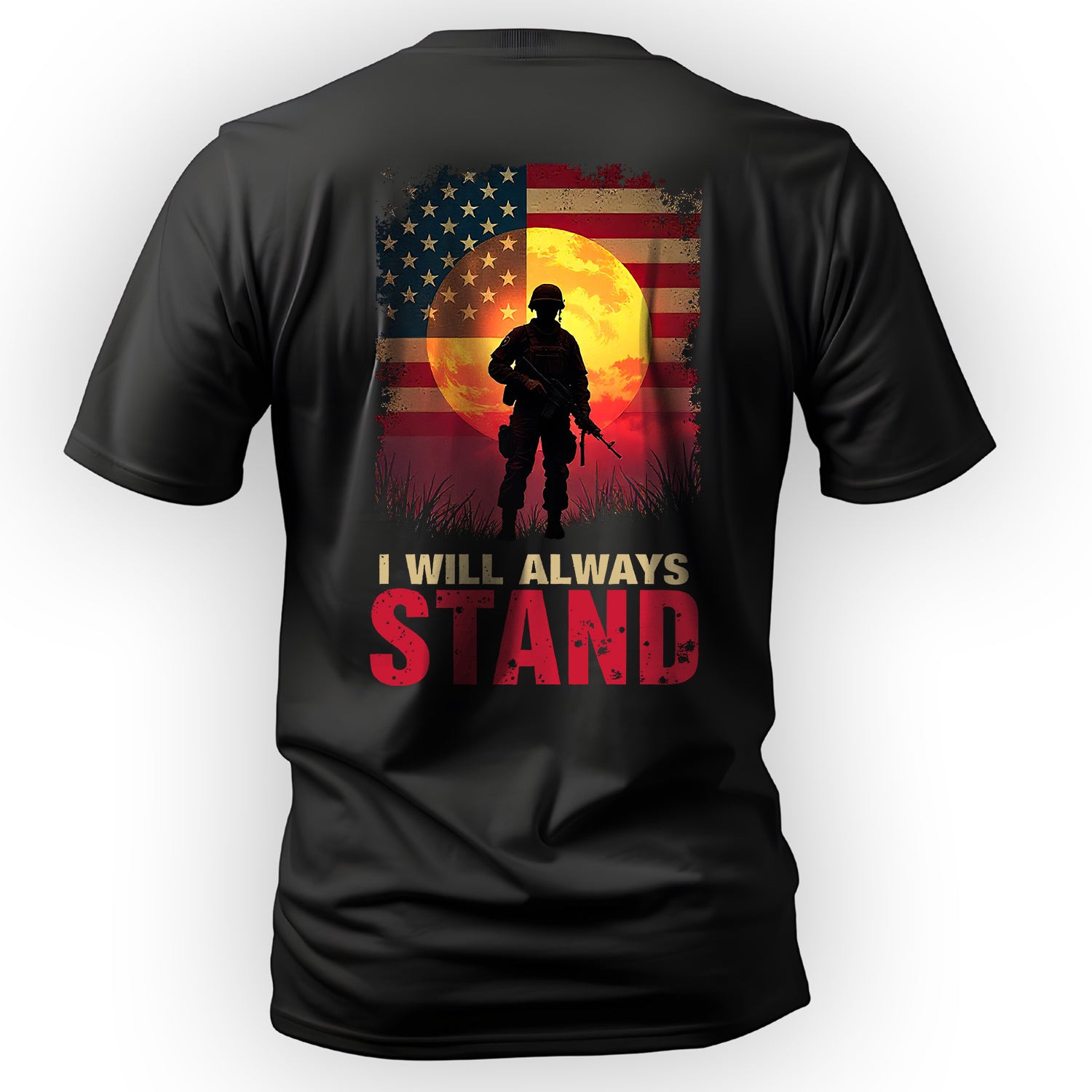 I Will Always Stand Proudly for the Flag T-Shirt