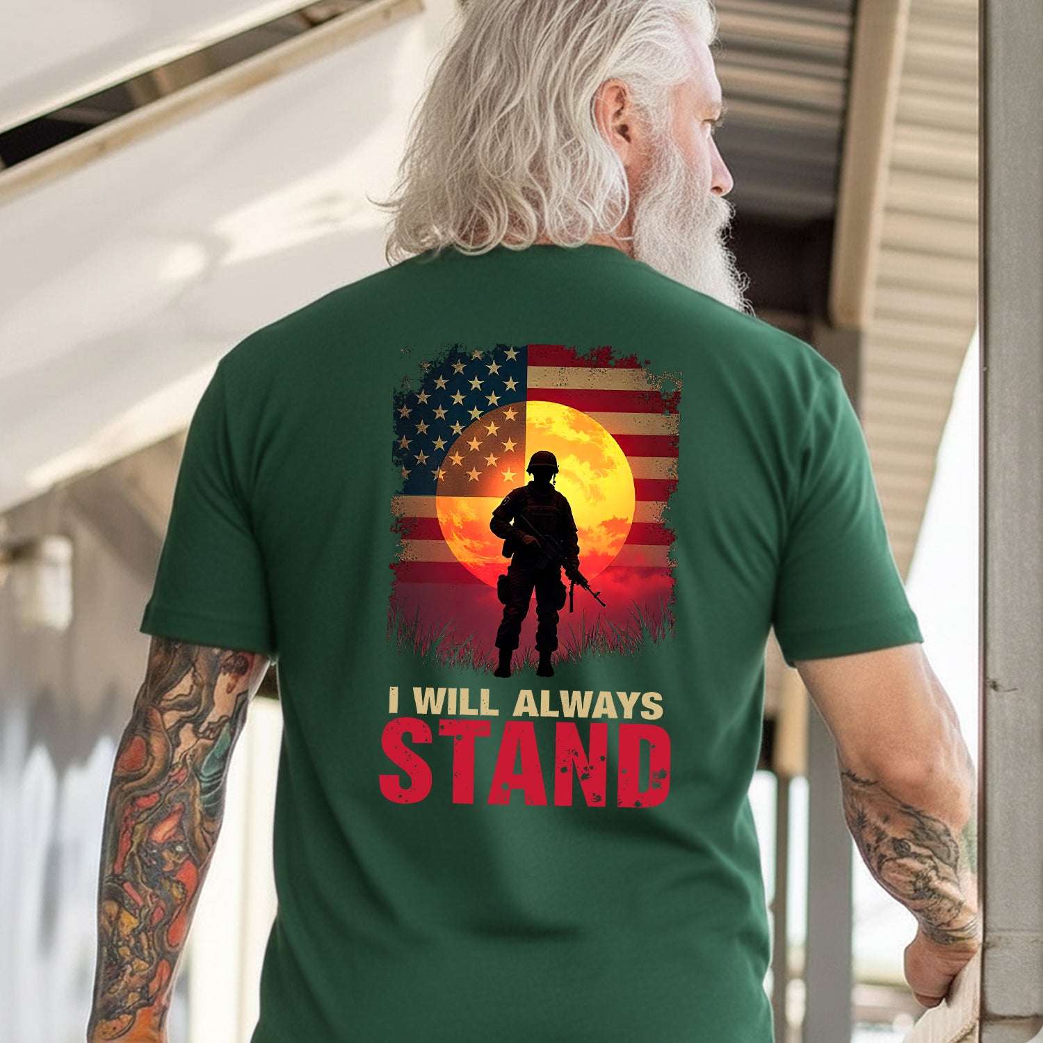 I Will Always Stand Proudly for the Flag T-Shirt