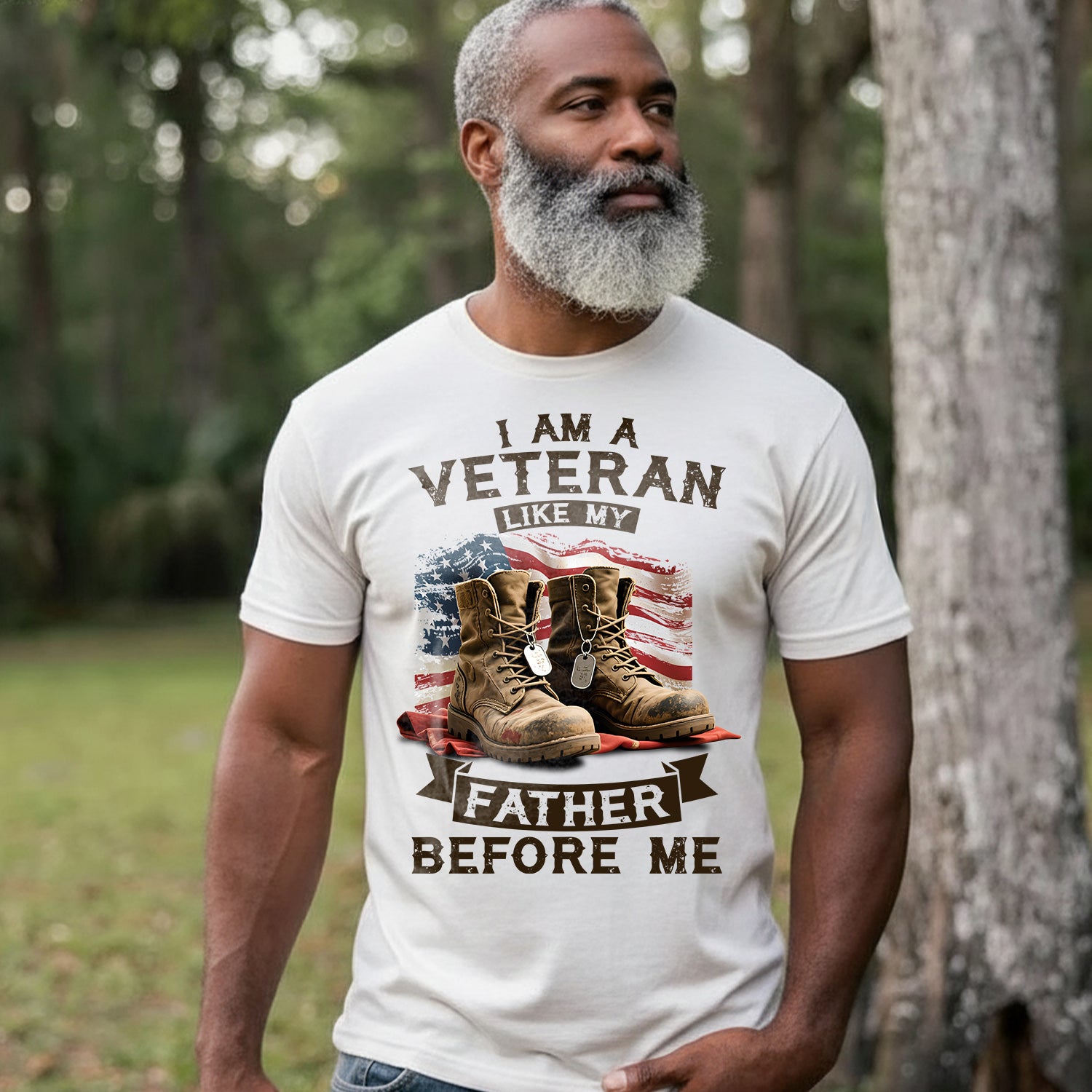 I’m a Veteran Like My Father Before Me T-Shirt