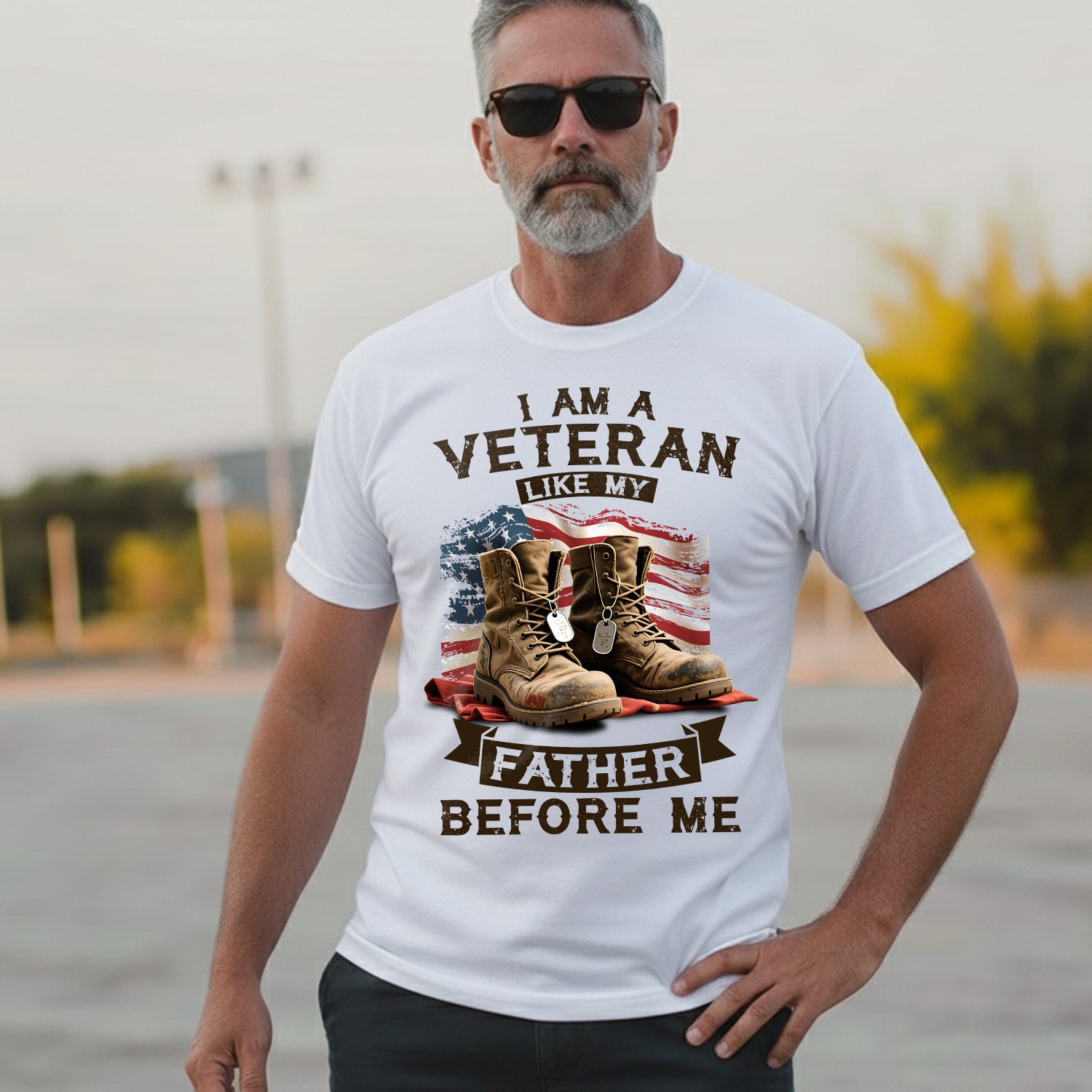 I’m a Veteran Like My Father Before Me T-Shirt