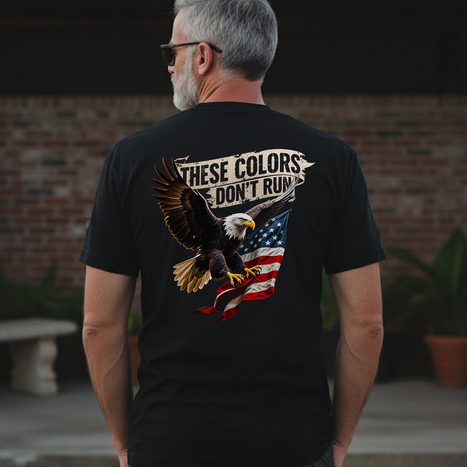 These Colors Don’t Run Bold Patriotic T-Shirt