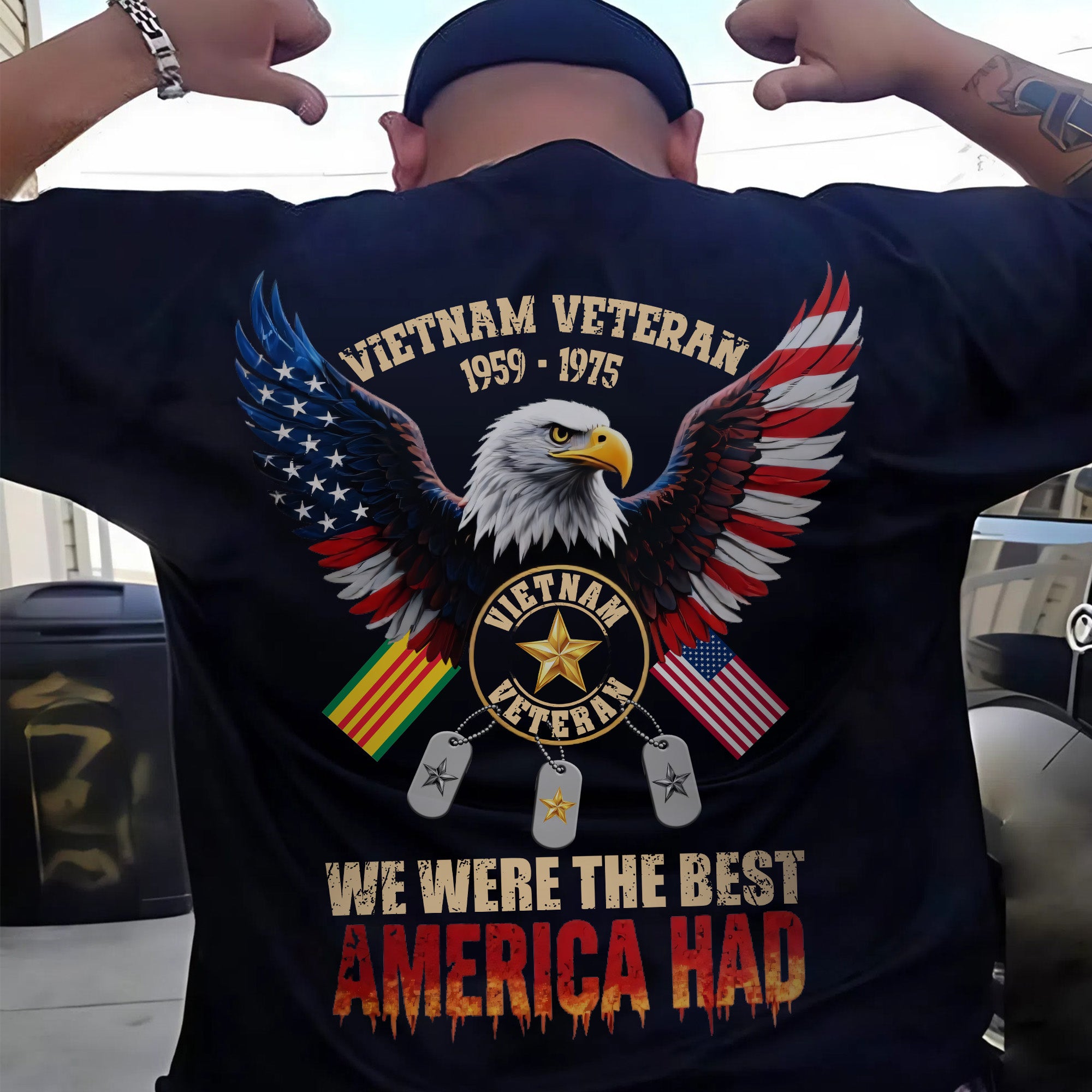 Vietnam 1959–1975 Veteran We Were the Best America Had Honoring Service Sacrifice and Pride T-Shirt
