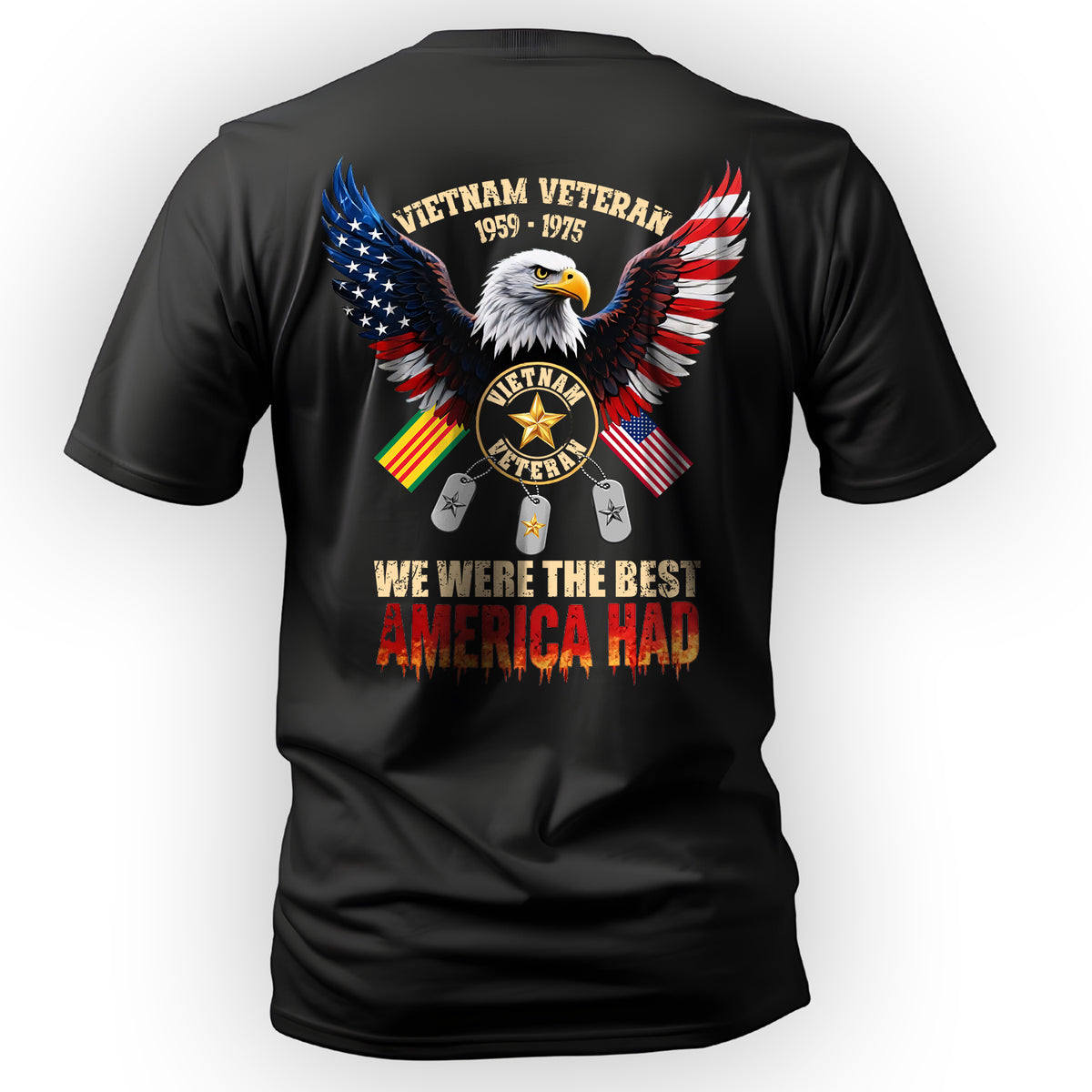 Vietnam 1959–1975 Veteran We Were the Best T-Shirt Main image