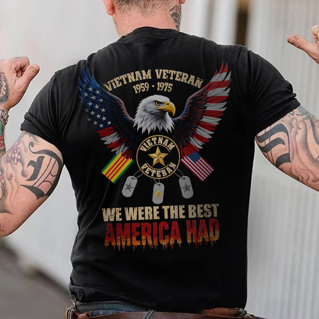 Vietnam 1959–1975 Veteran We Were the Best America Had Honoring Service Sacrifice and Pride T-Shirt
