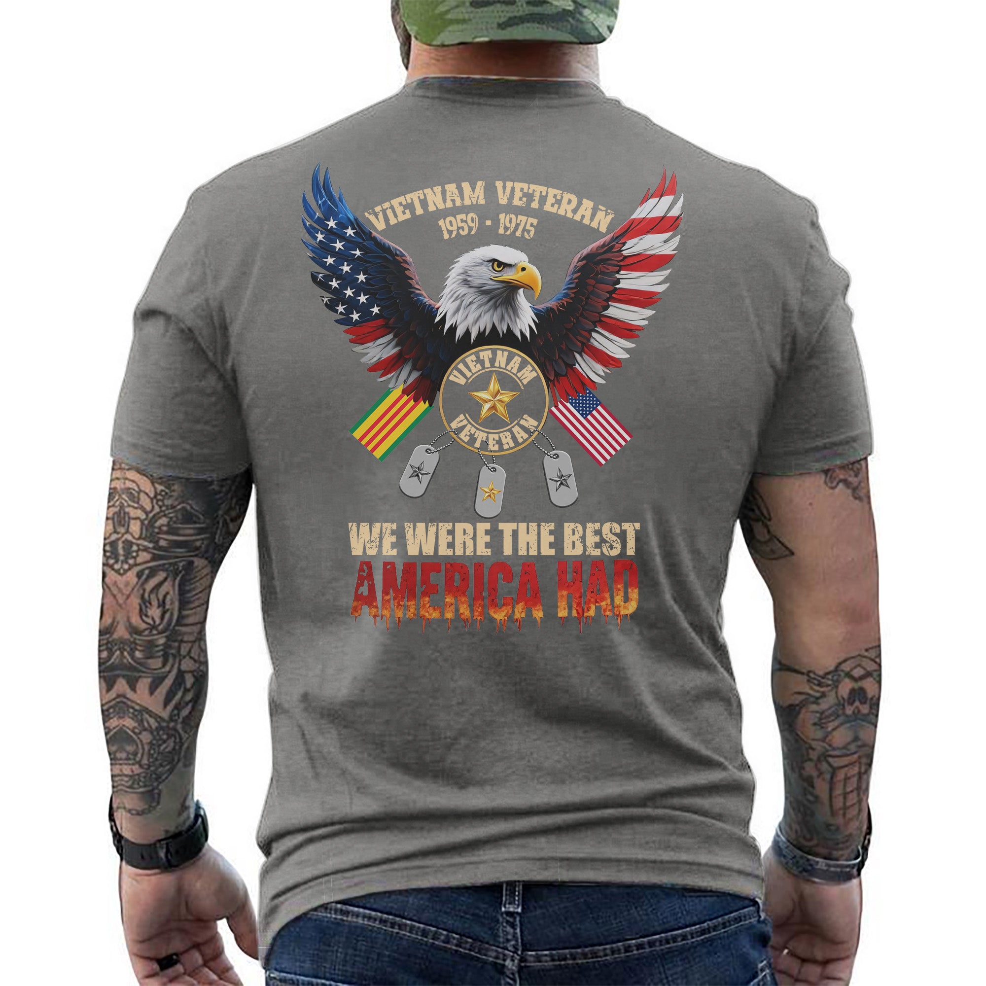 Vietnam 1959–1975 Veteran We Were the Best America Had Honoring Service Sacrifice and Pride T-Shirt