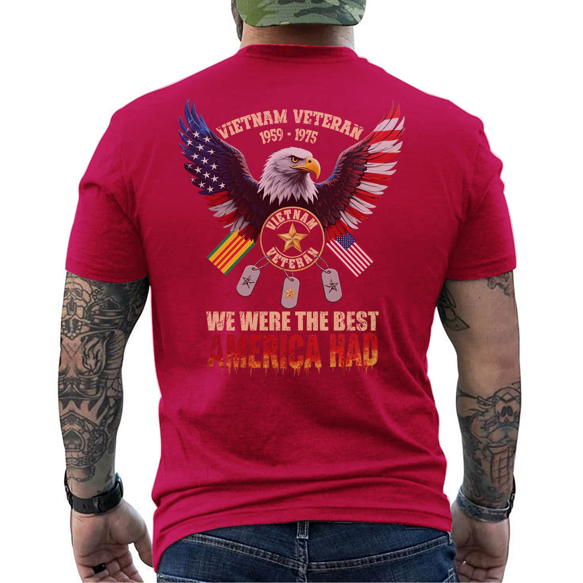 Vietnam 1959–1975 Veteran We Were the Best T-Shirt