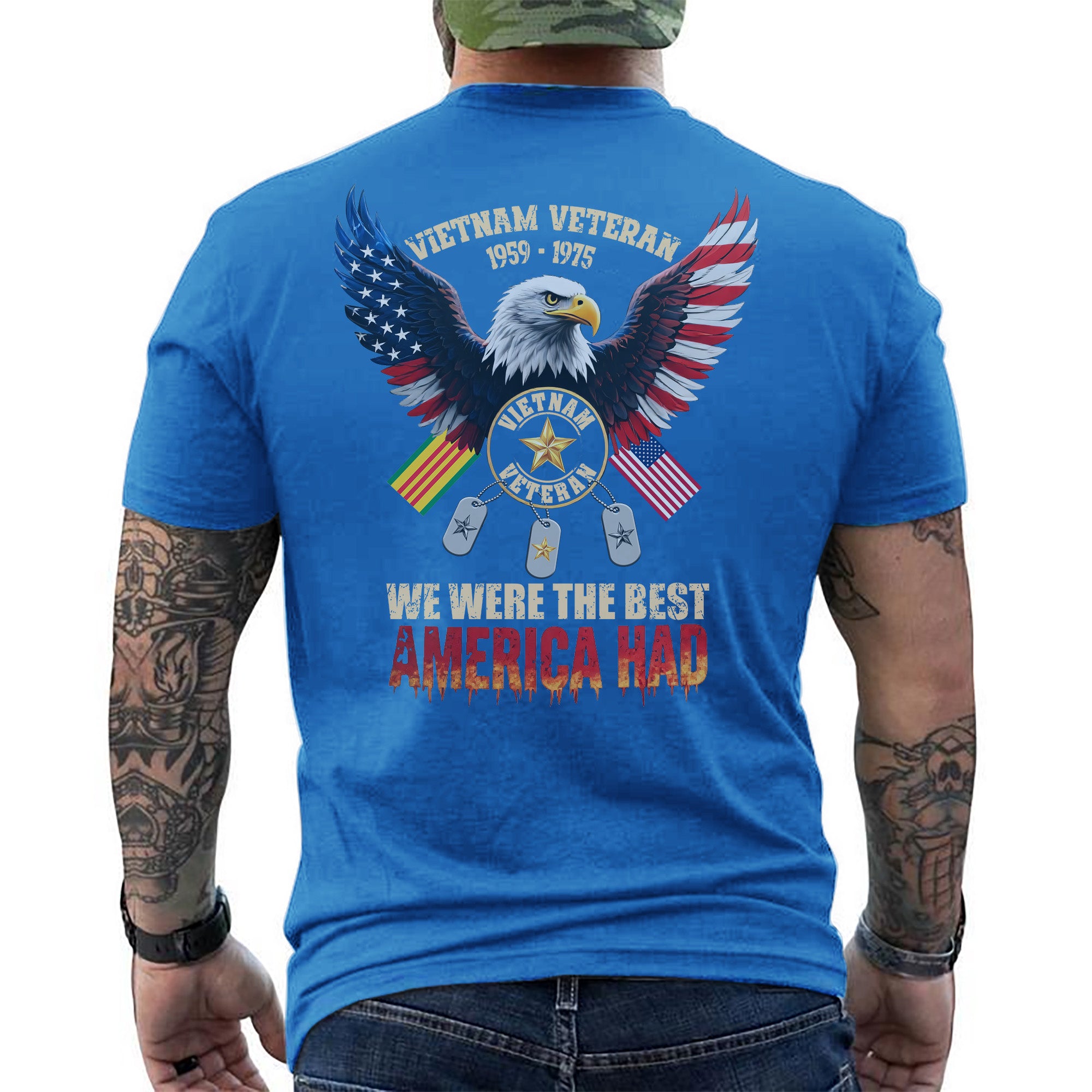 Vietnam 1959–1975 Veteran We Were the Best America Had Honoring Service Sacrifice and Pride T-Shirt