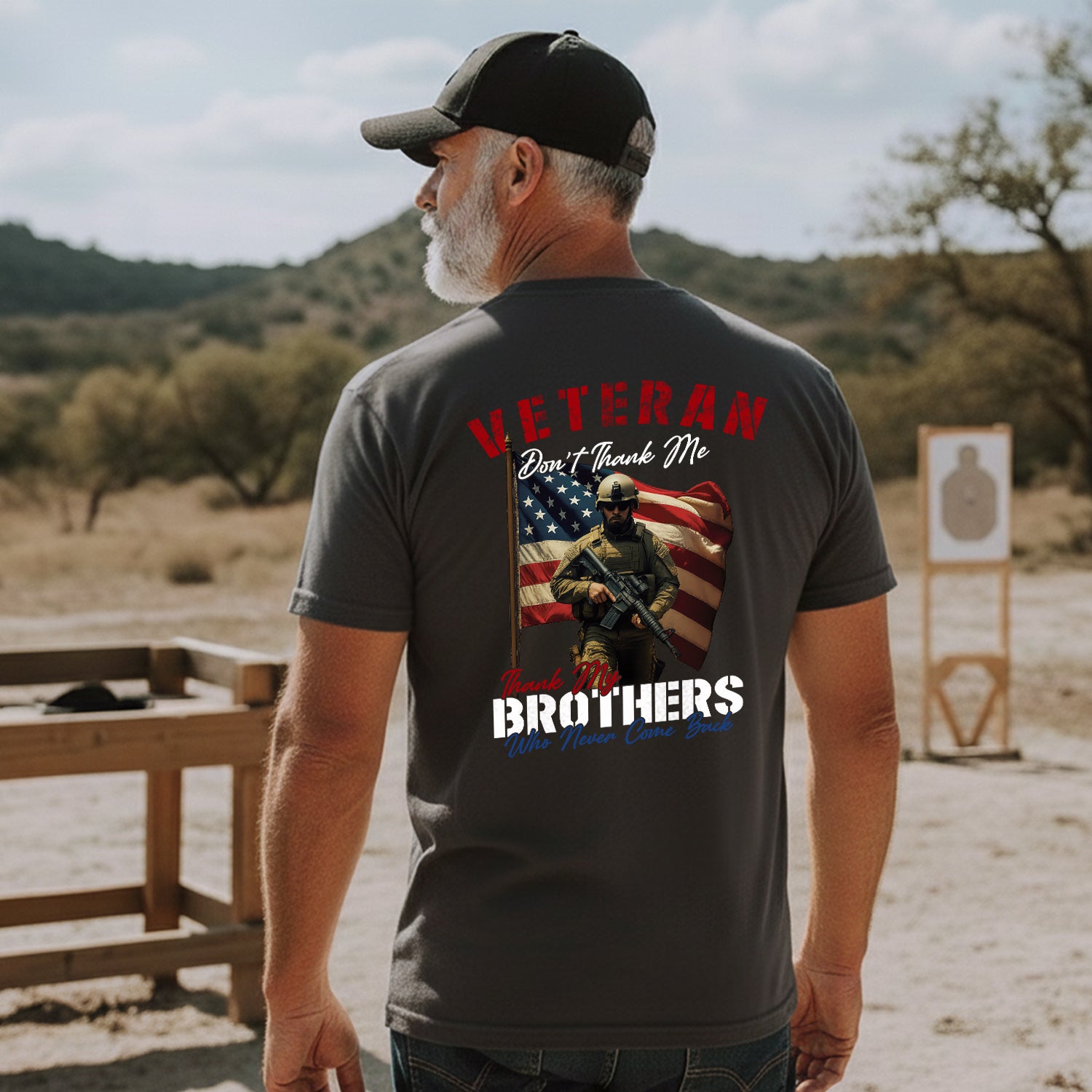 Veteran Don’t Thank Me Thank My Brothers T-Shirt