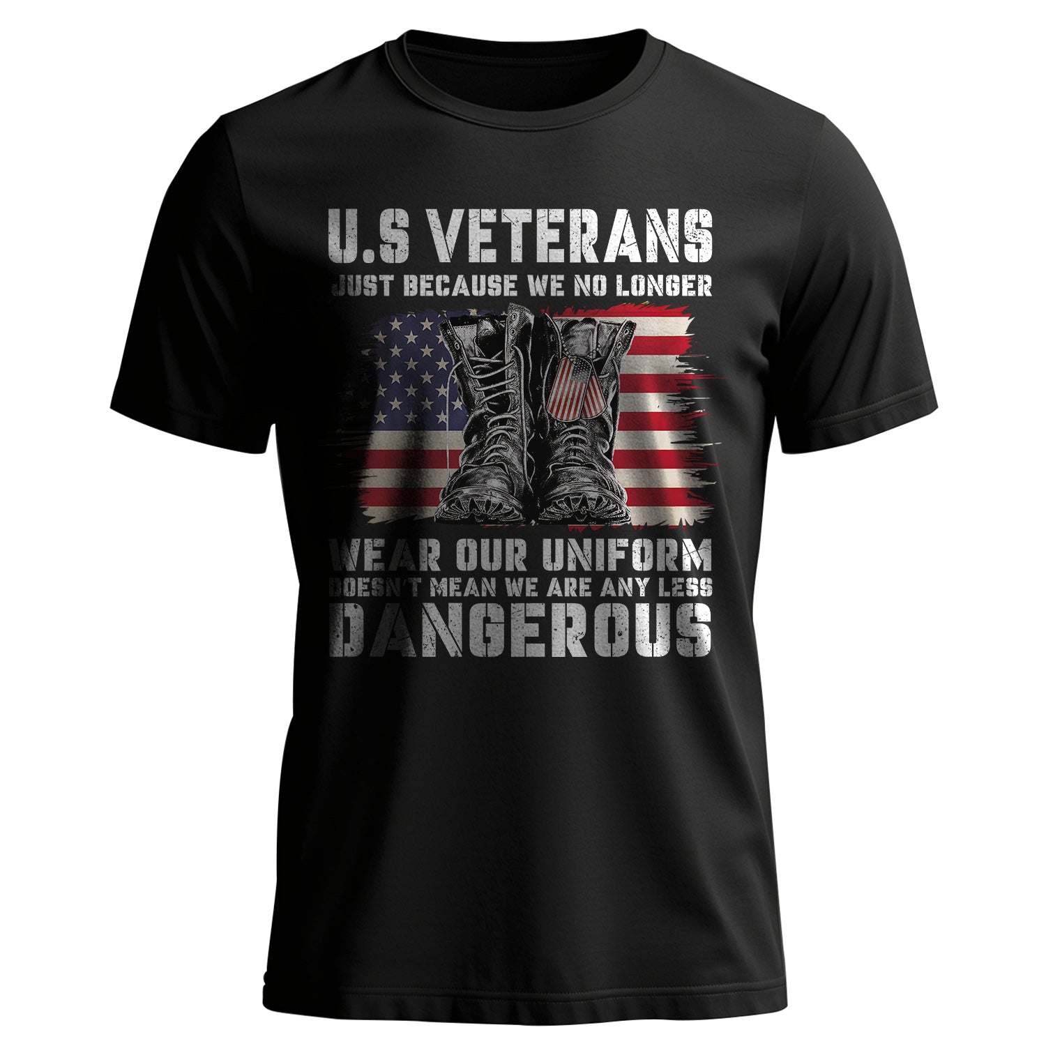 US Veterans Just Because We No Longer Wear T-Shirt