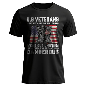 US Veterans Just Because We No Longer Wear T-Shirt