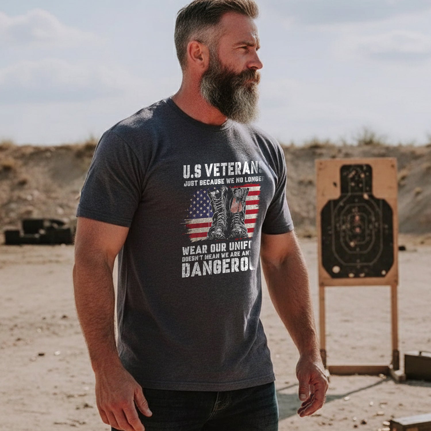 US Veterans Just Because We No Longer Wear T-Shirt