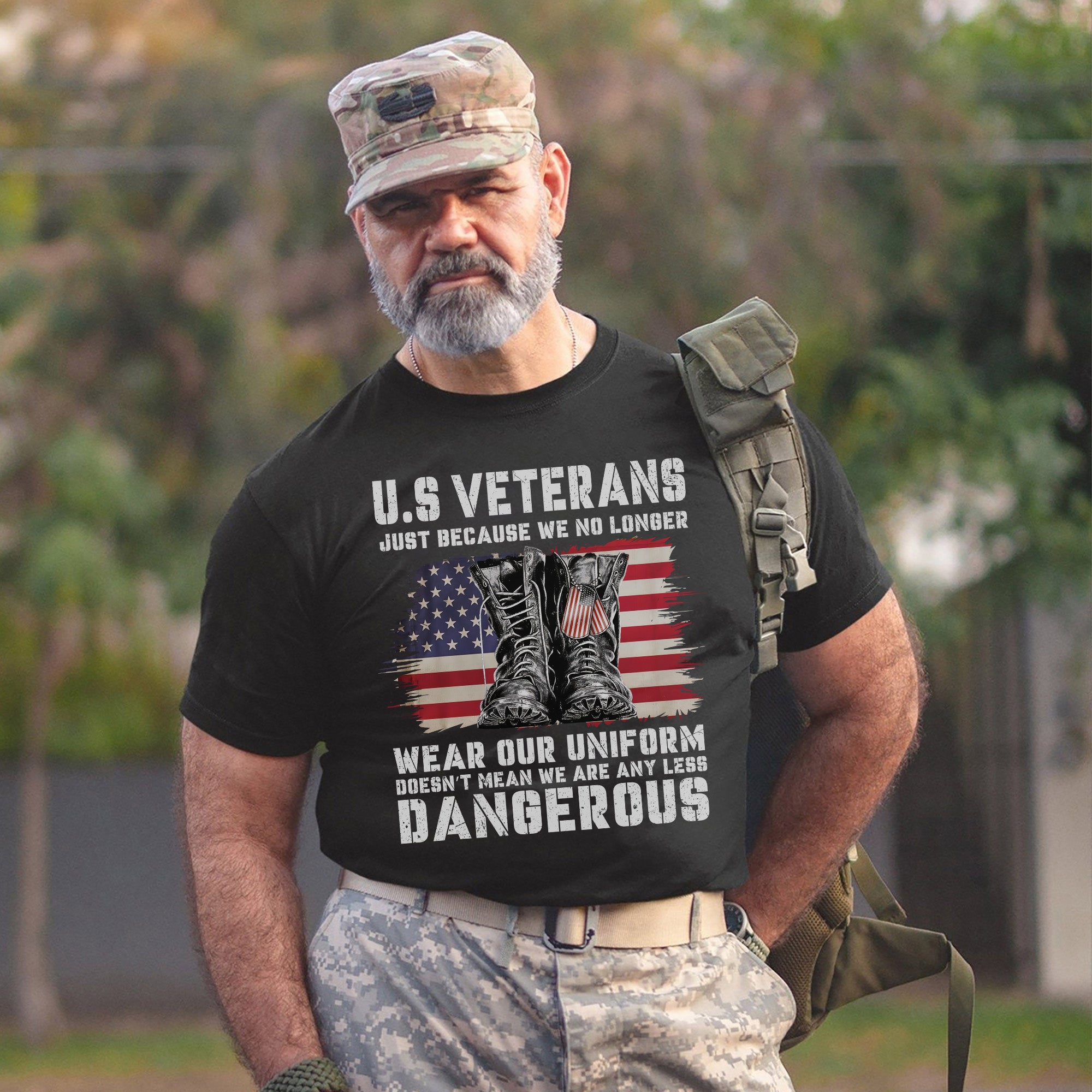 US Veterans Just Because We No Longer Wear T-Shirt