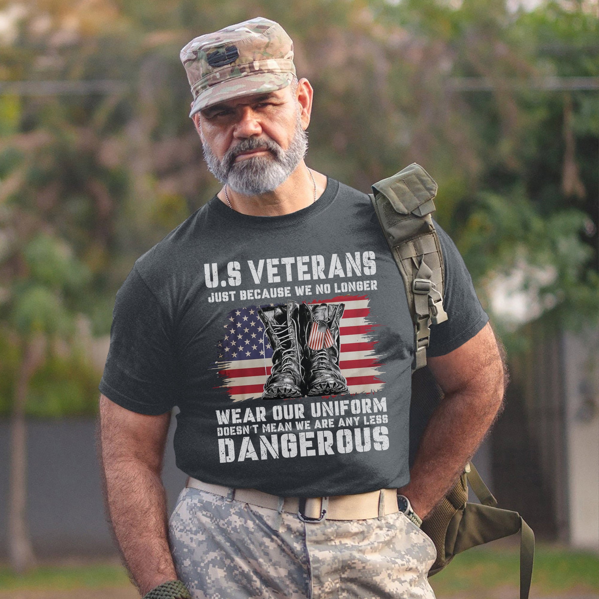 US Veterans Just Because We No Longer Wear T-Shirt