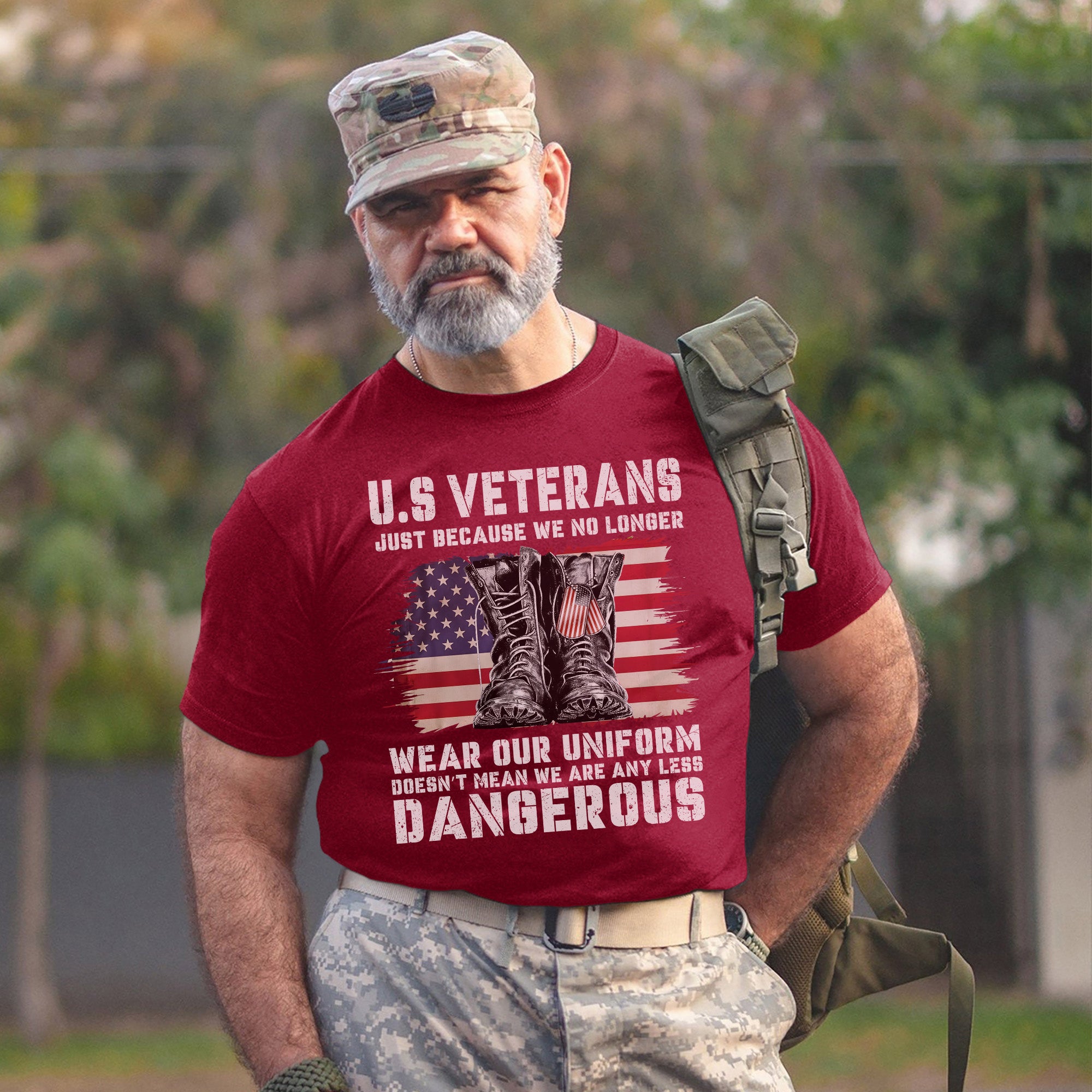 US Veterans Just Because We No Longer Wear T-Shirt