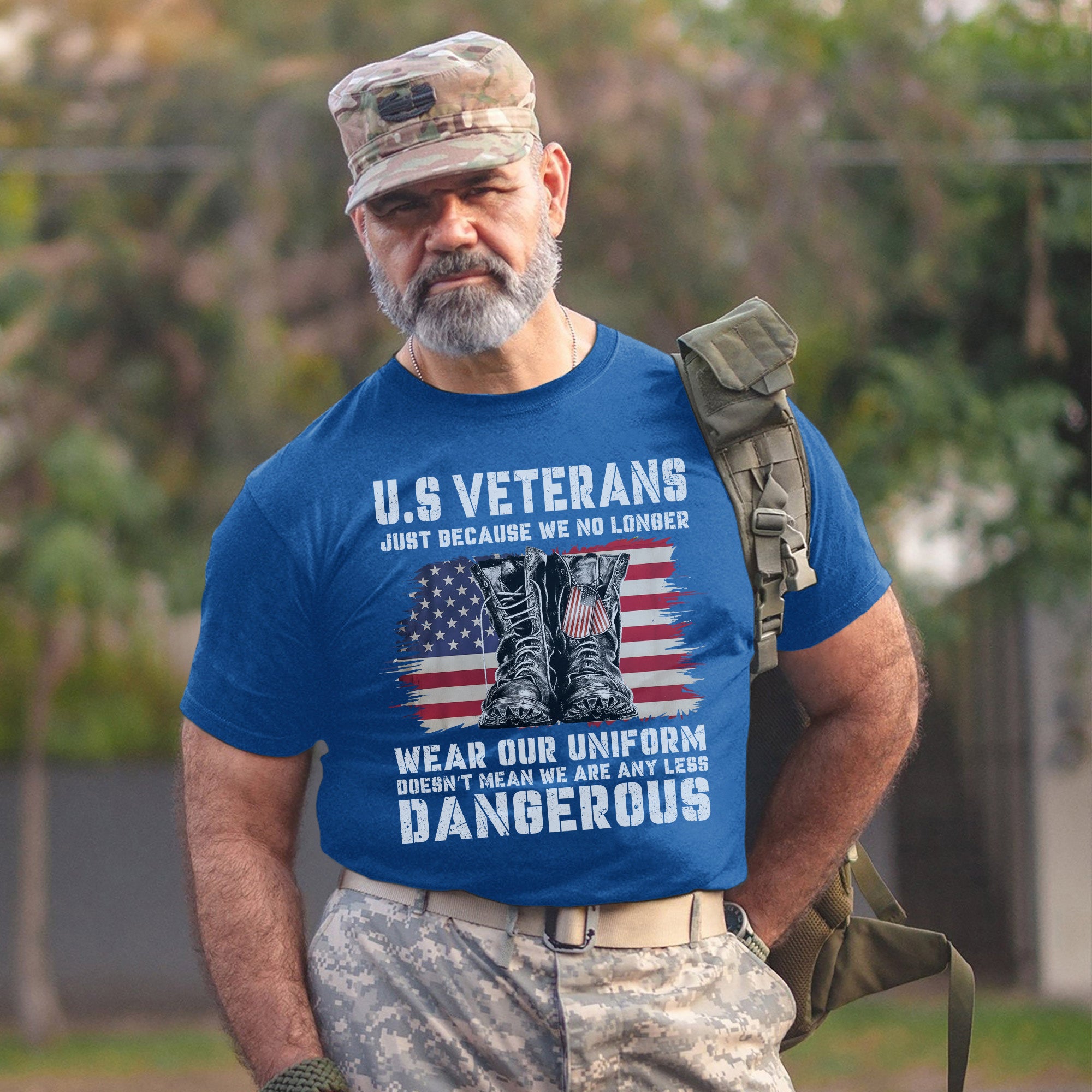 US Veterans Just Because We No Longer Wear T-Shirt
