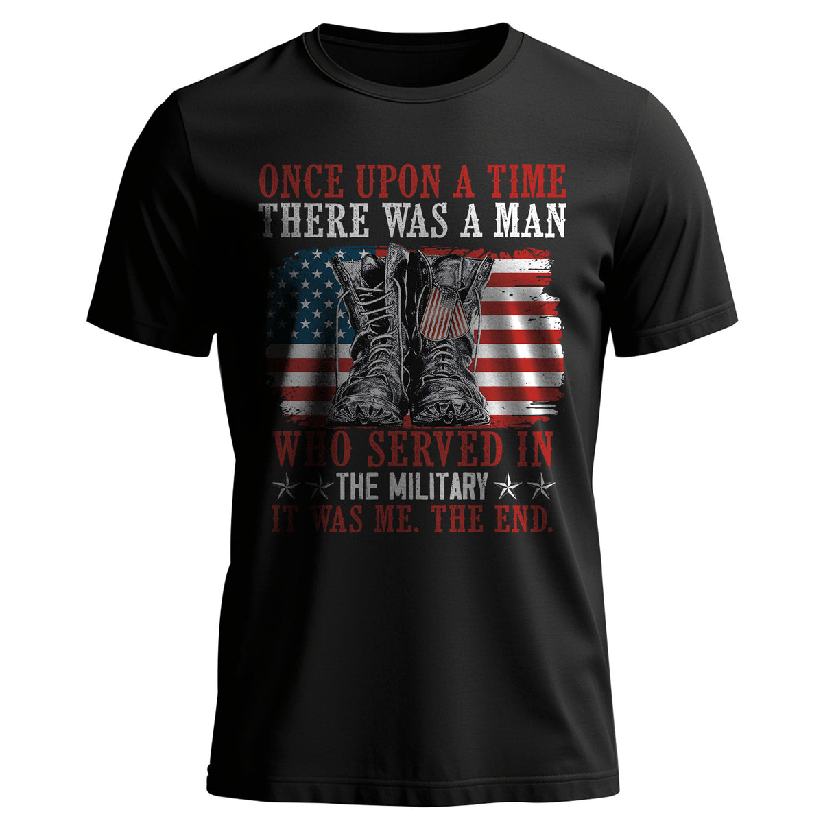 Once Upon a Time There Was a Man Who T-Shirt Main image