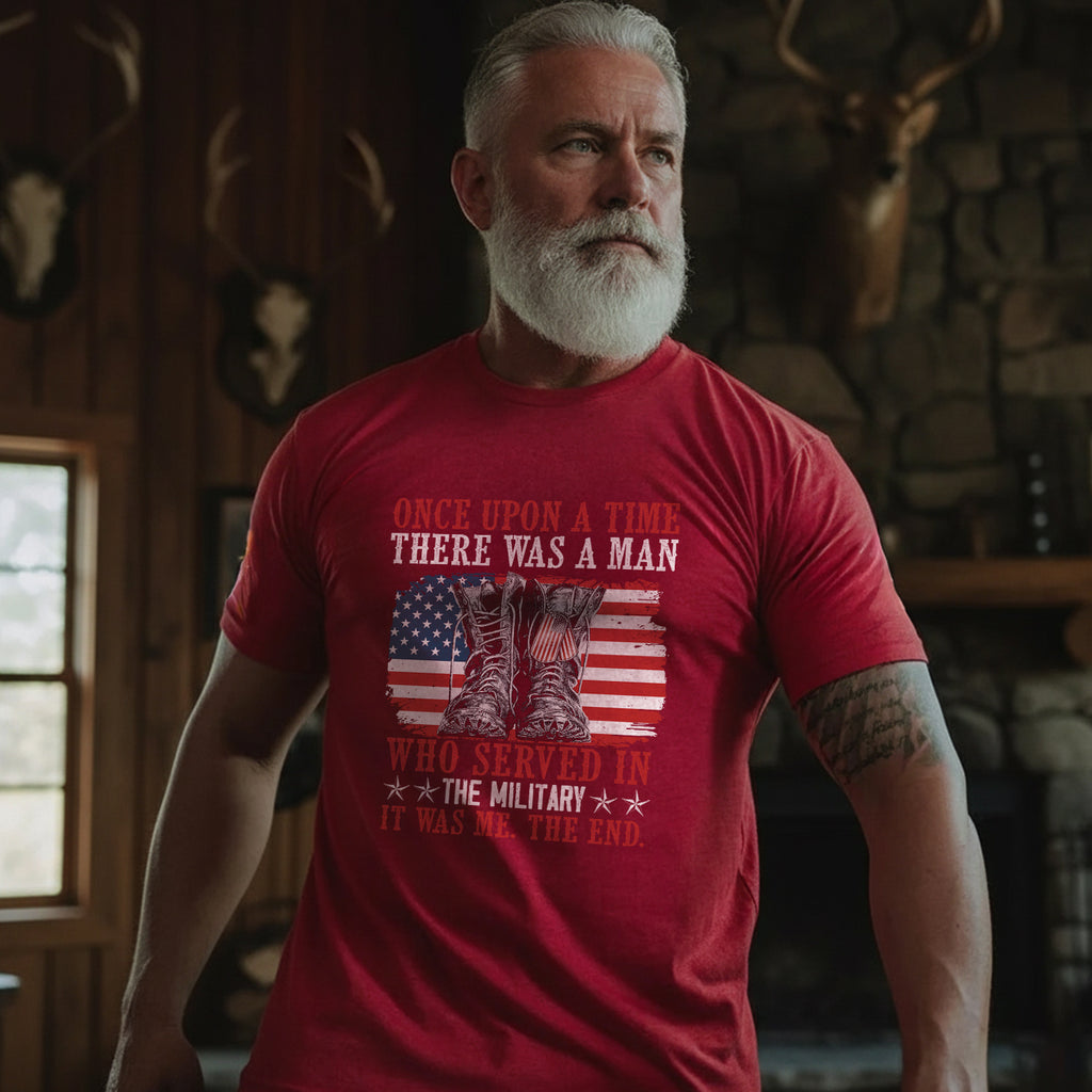 Once Upon a Time There Was a Man Who T-Shirt