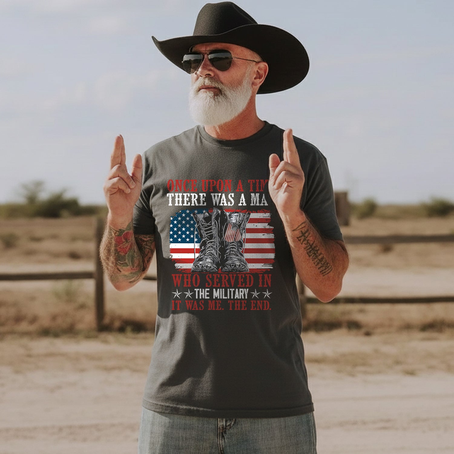 Once Upon a Time There Was a Man Who T-Shirt