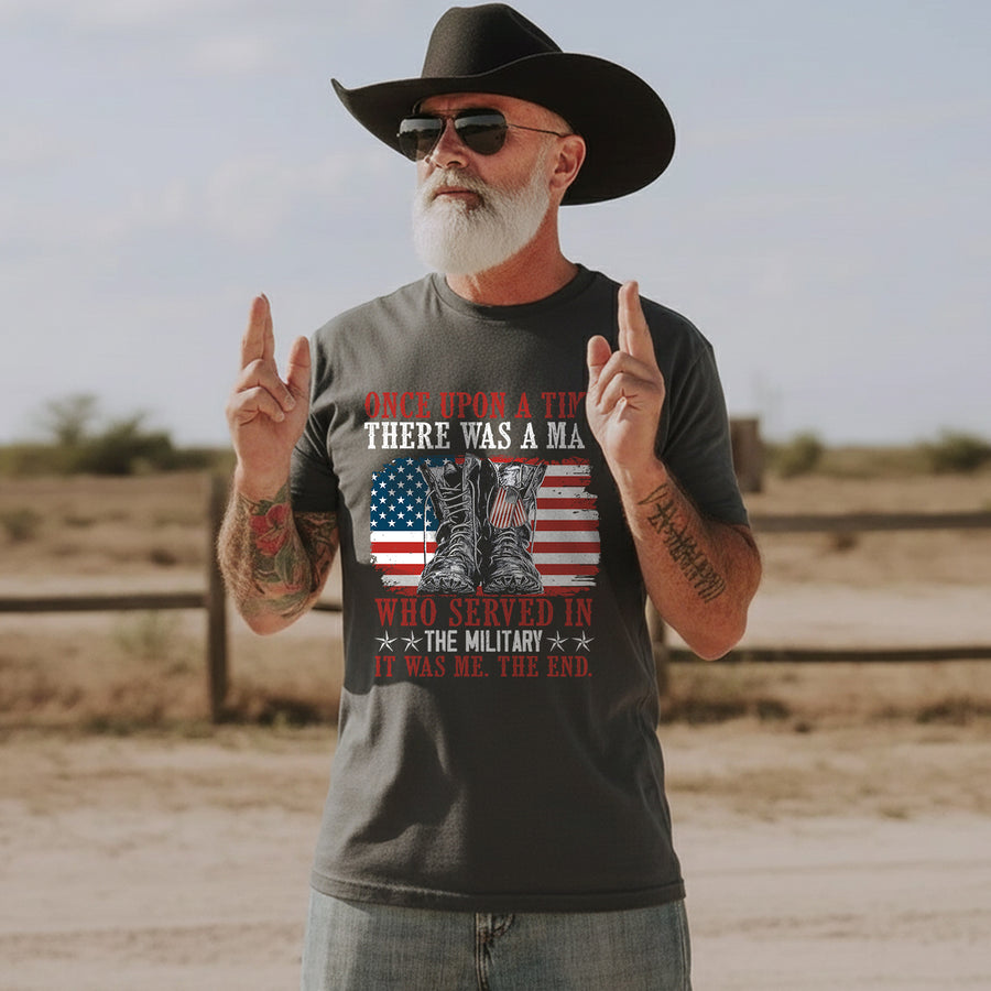 Once Upon a Time There Was a Man Who T-Shirt