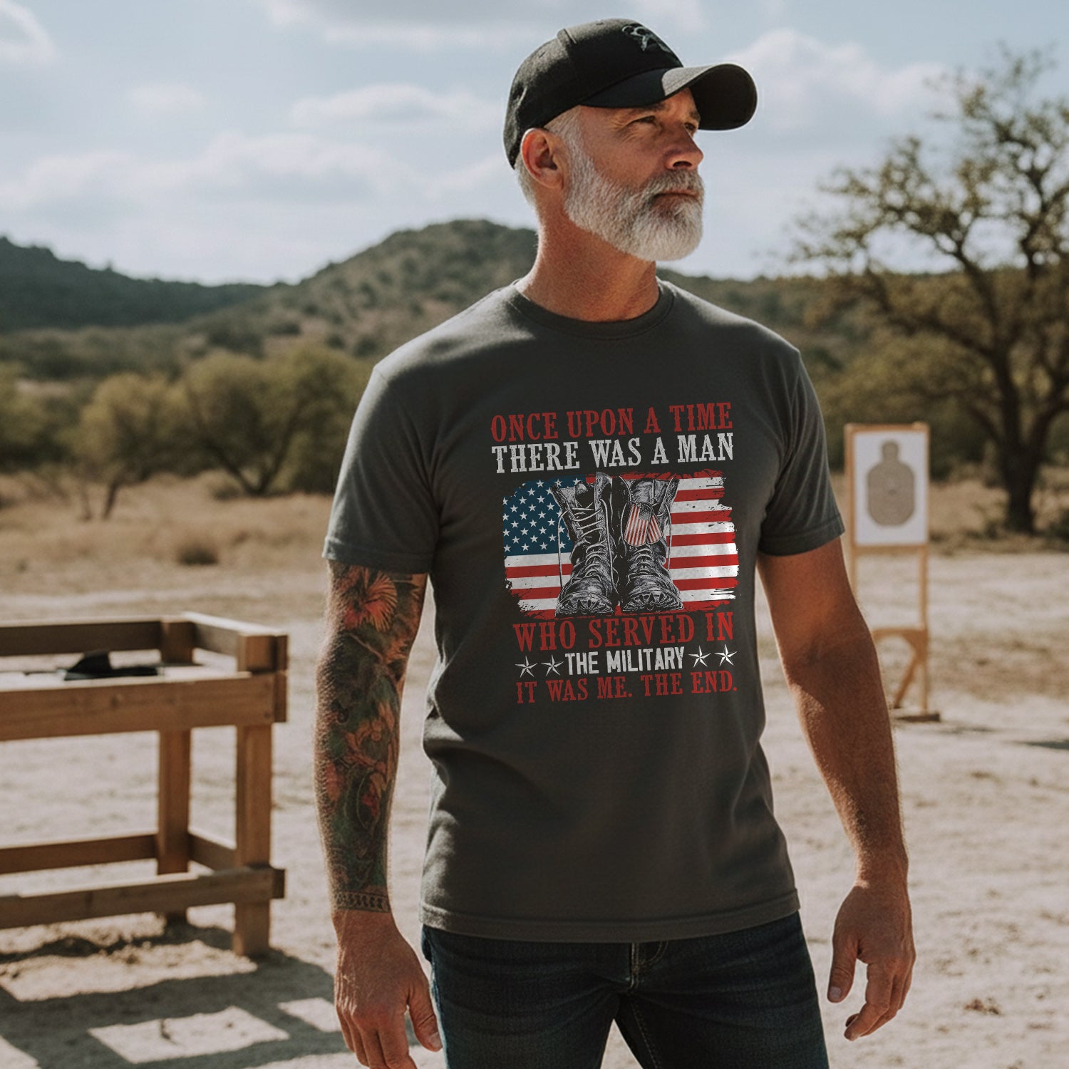 Once Upon a Time There Was a Man Who T-Shirt