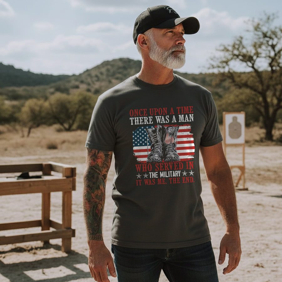 Once Upon a Time There Was a Man Who T-Shirt