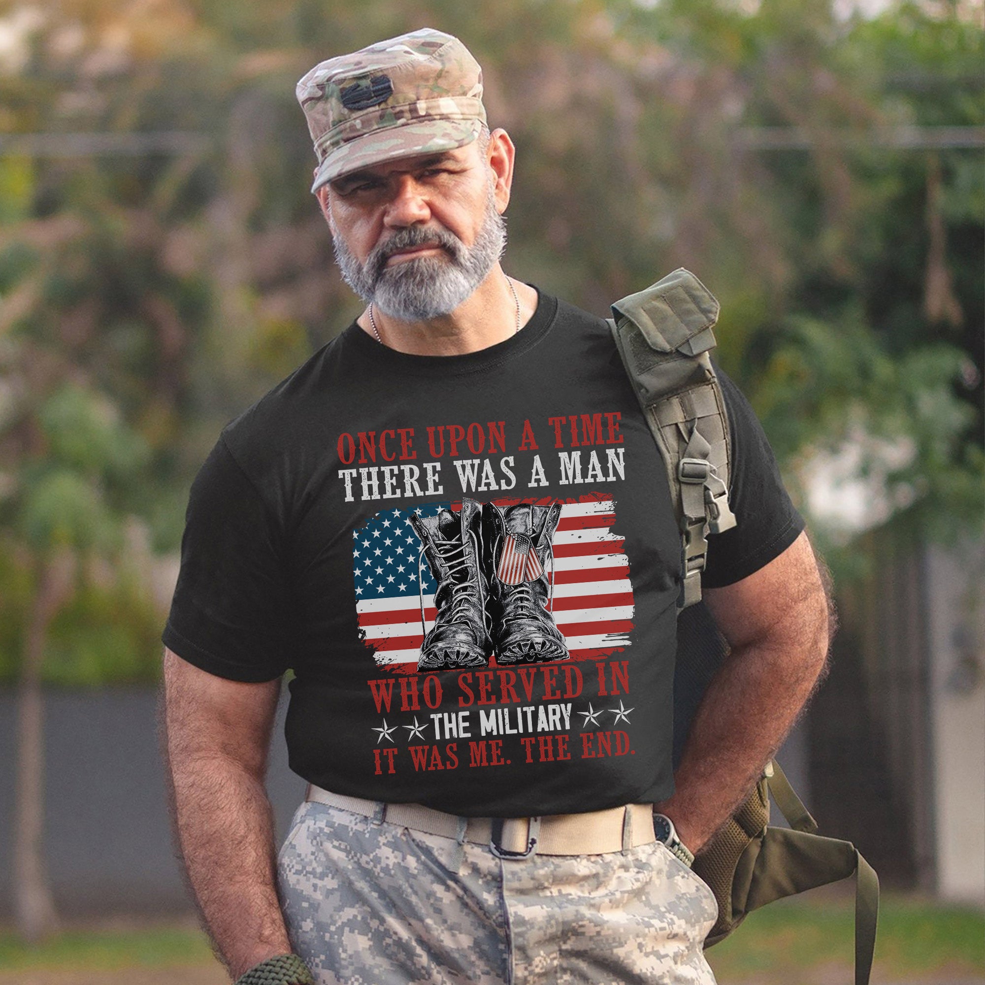 Once Upon a Time There Was a Man Who T-Shirt